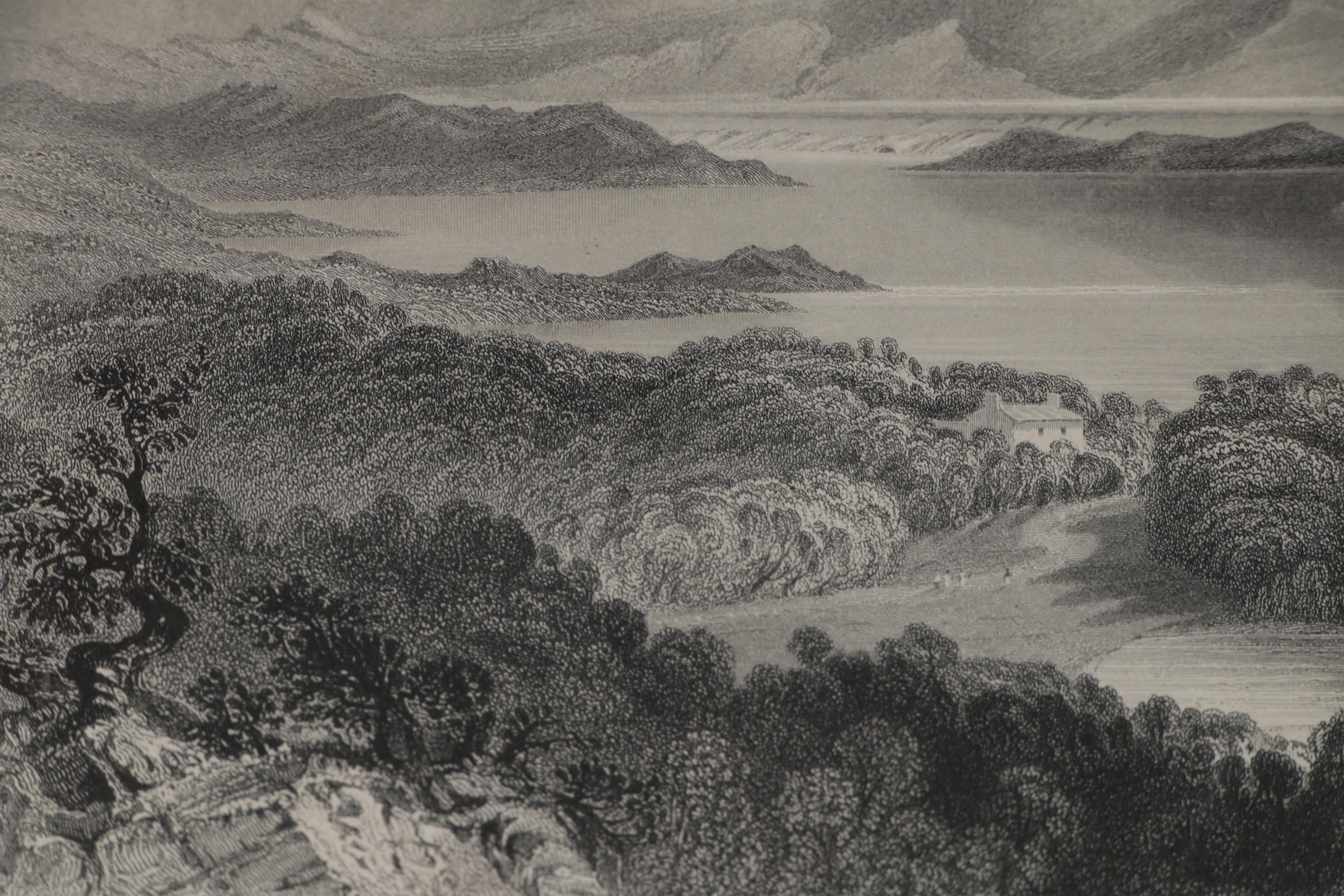 Engravings after William Henry Bartlett of Scenic Landscapes
