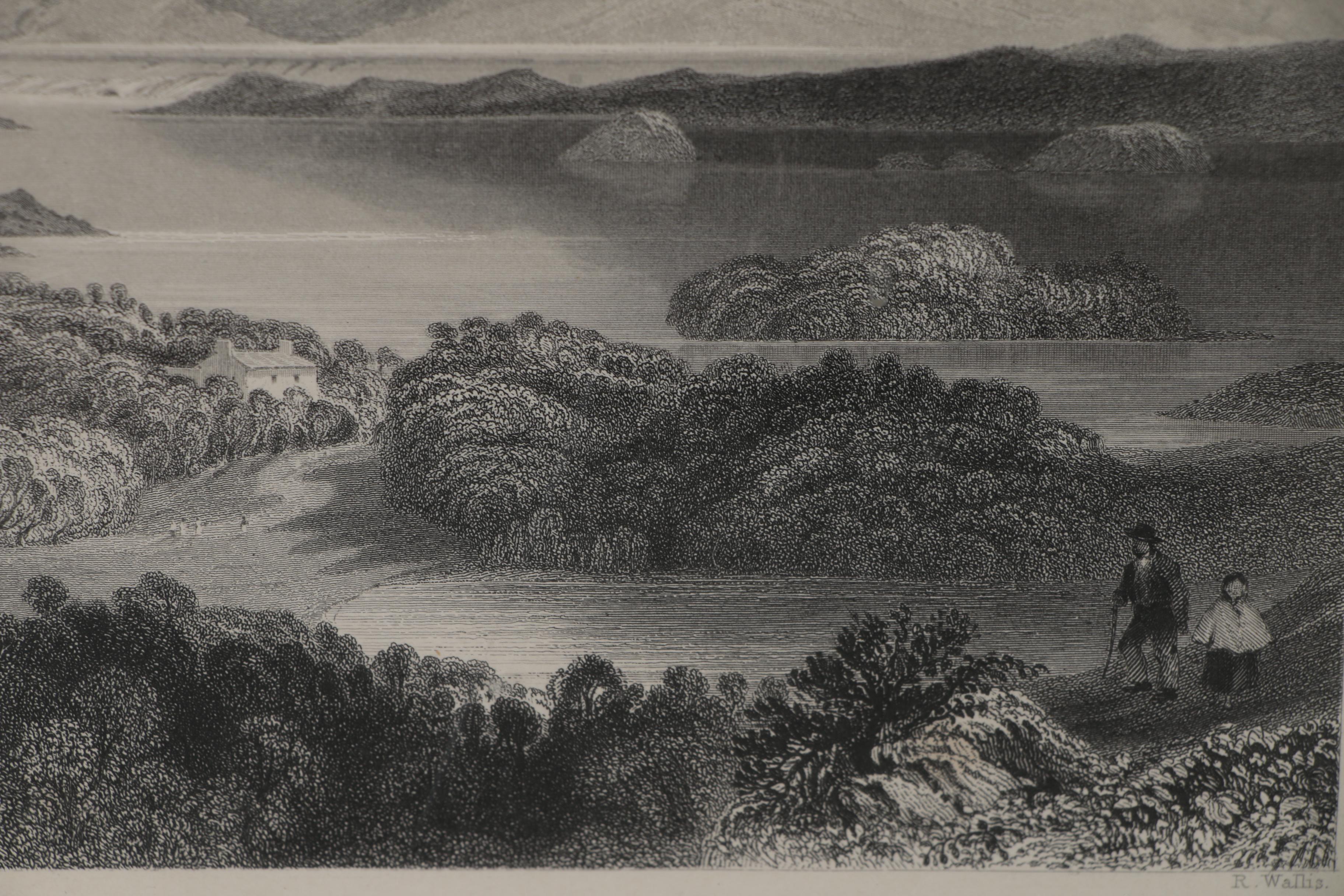 Engravings after William Henry Bartlett of Scenic Landscapes