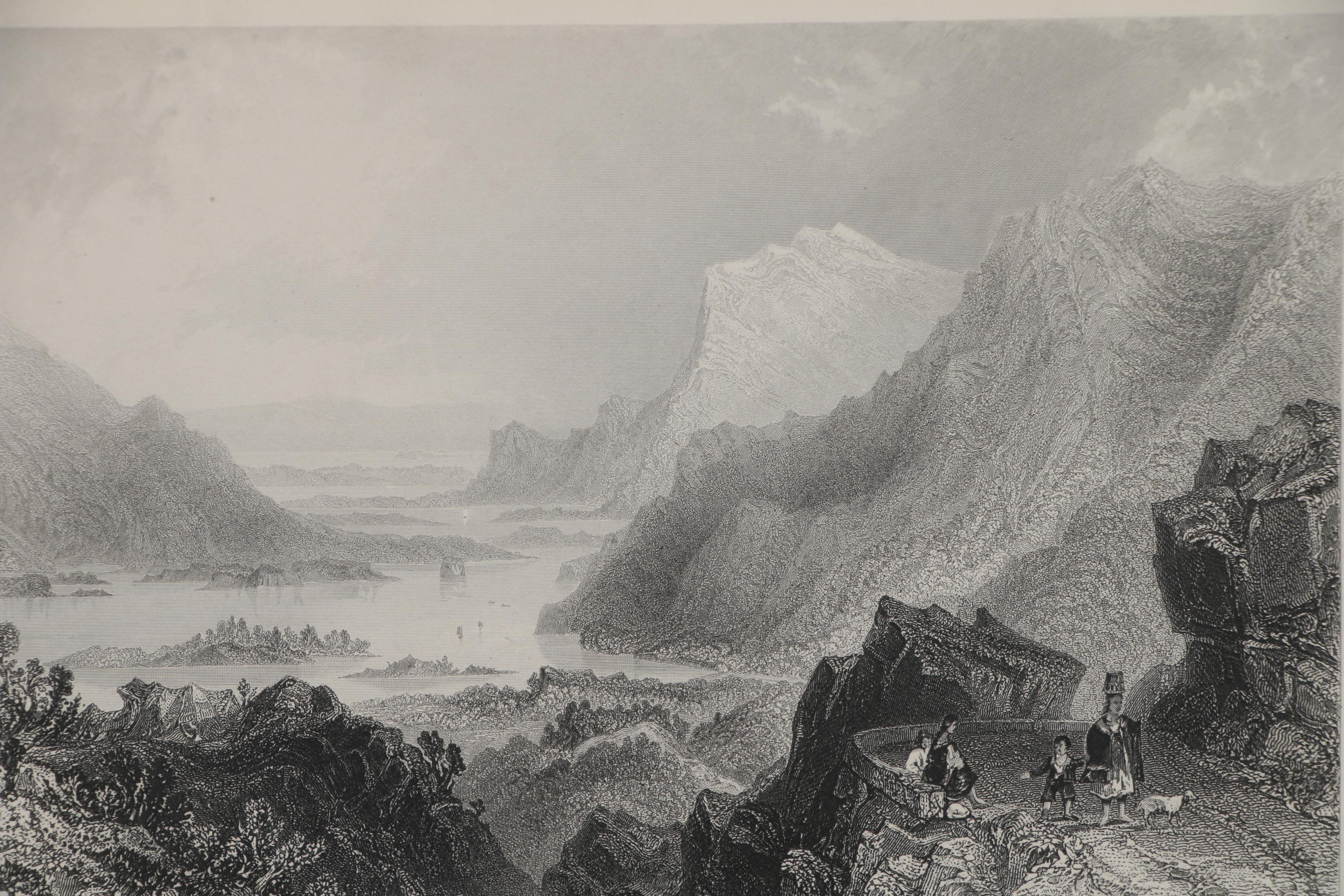 Engravings after William Henry Bartlett of Scenic Landscapes