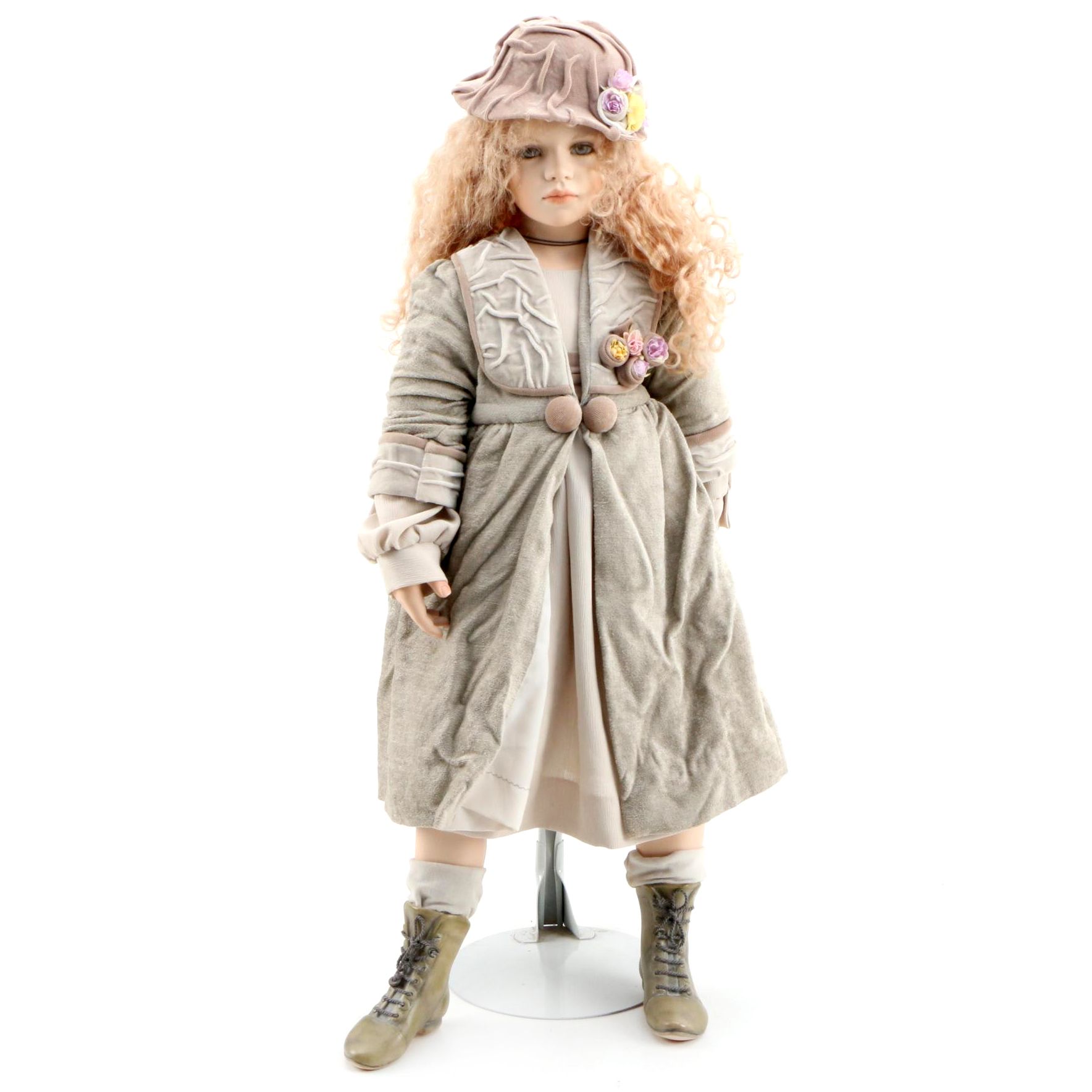 Zawieruszynski Originals "Emilia" Porcelain Doll, 2000