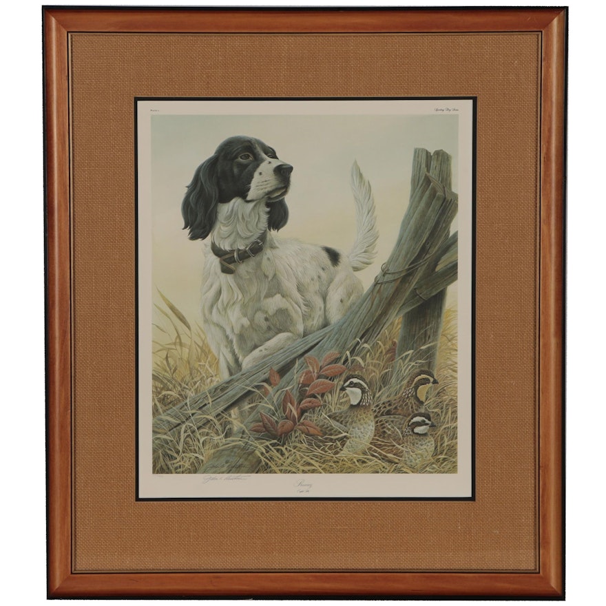 John Ruthven Offset Lithograph "Rummy"