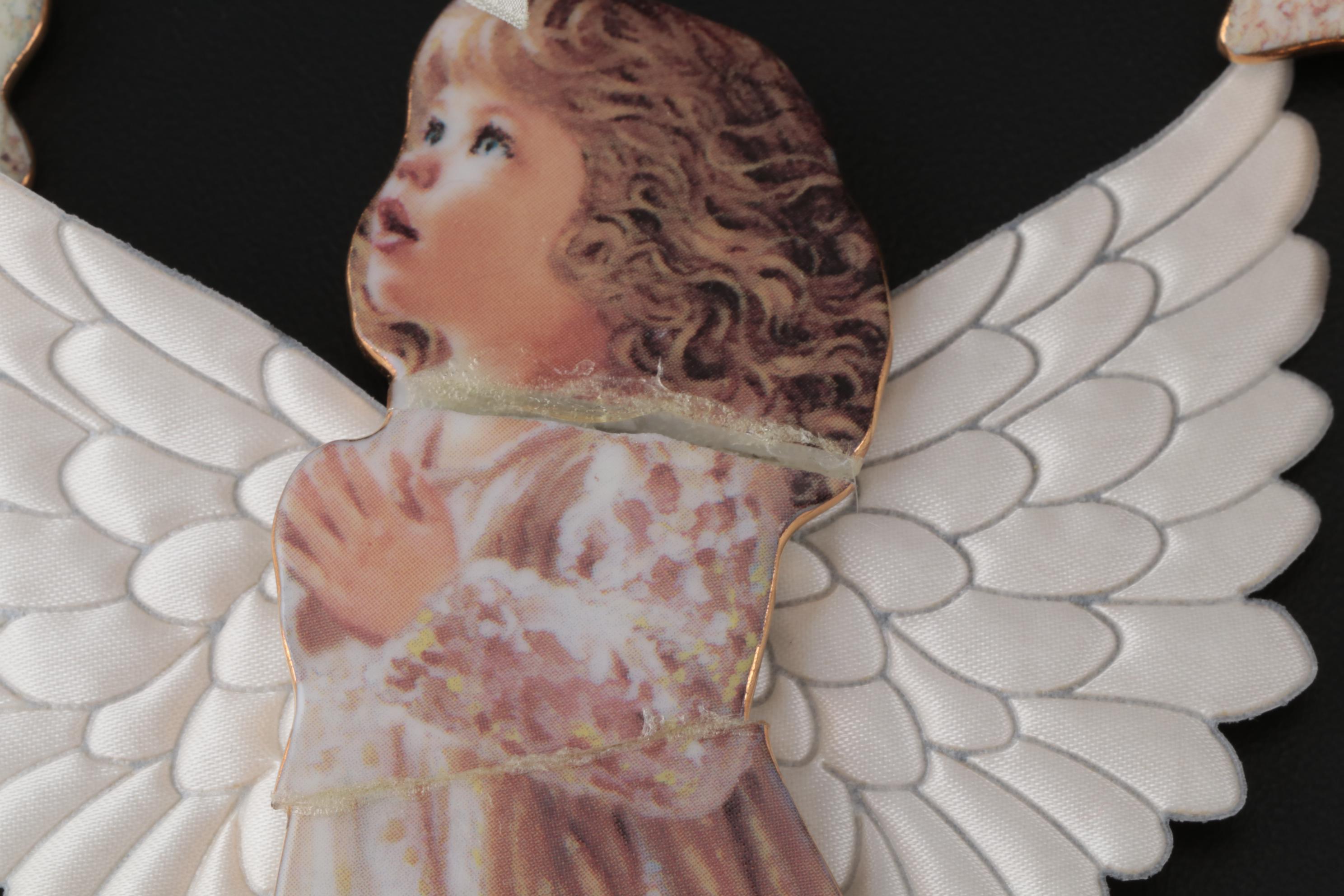 Bradford Limited Edition "Heaven's Little Angels" Christmas Ornaments, 1999