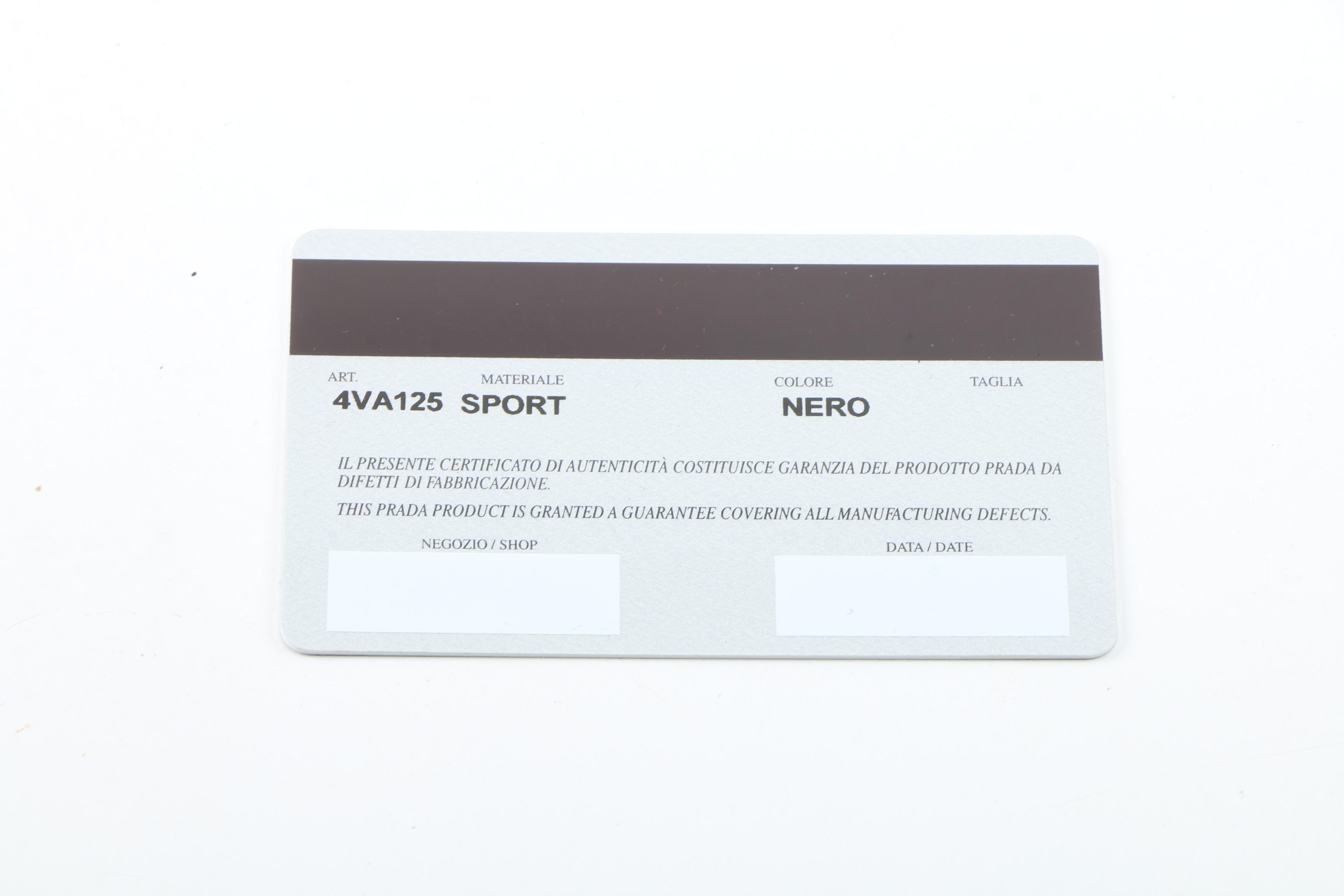 Prada Sport Marsupio Hip Bag in Black