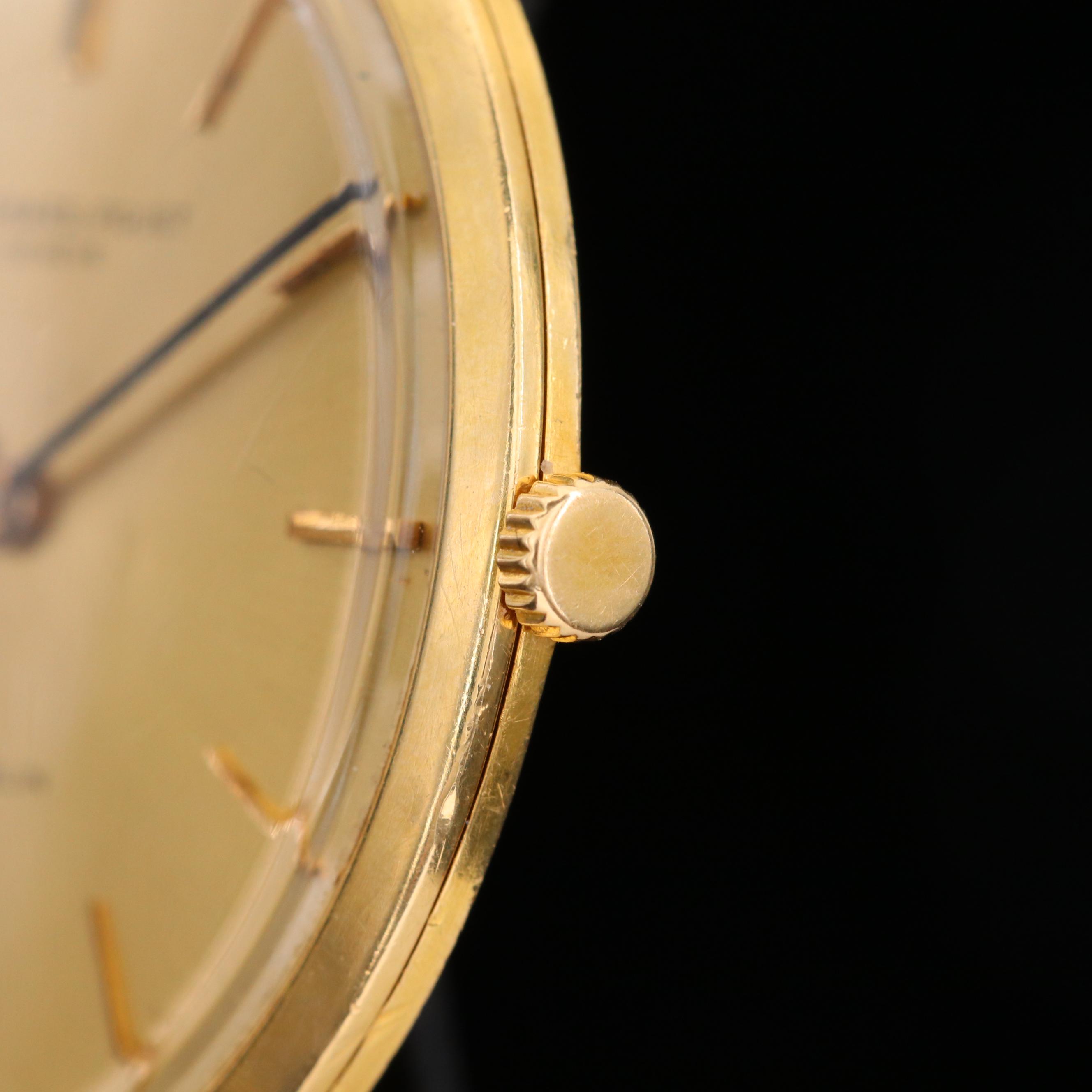 Audemars - Piquet Gubelin 18K Gold Stem Wind Watch