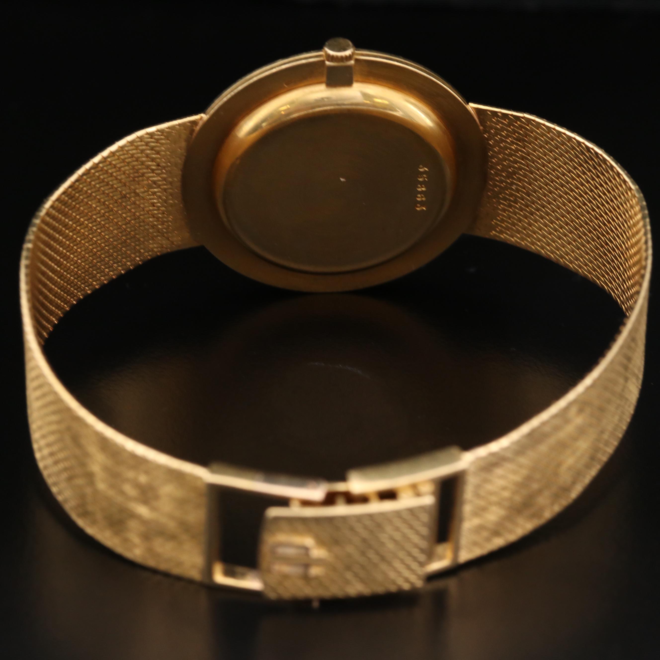 Audemars - Piquet Gubelin 18K Gold Stem Wind Watch