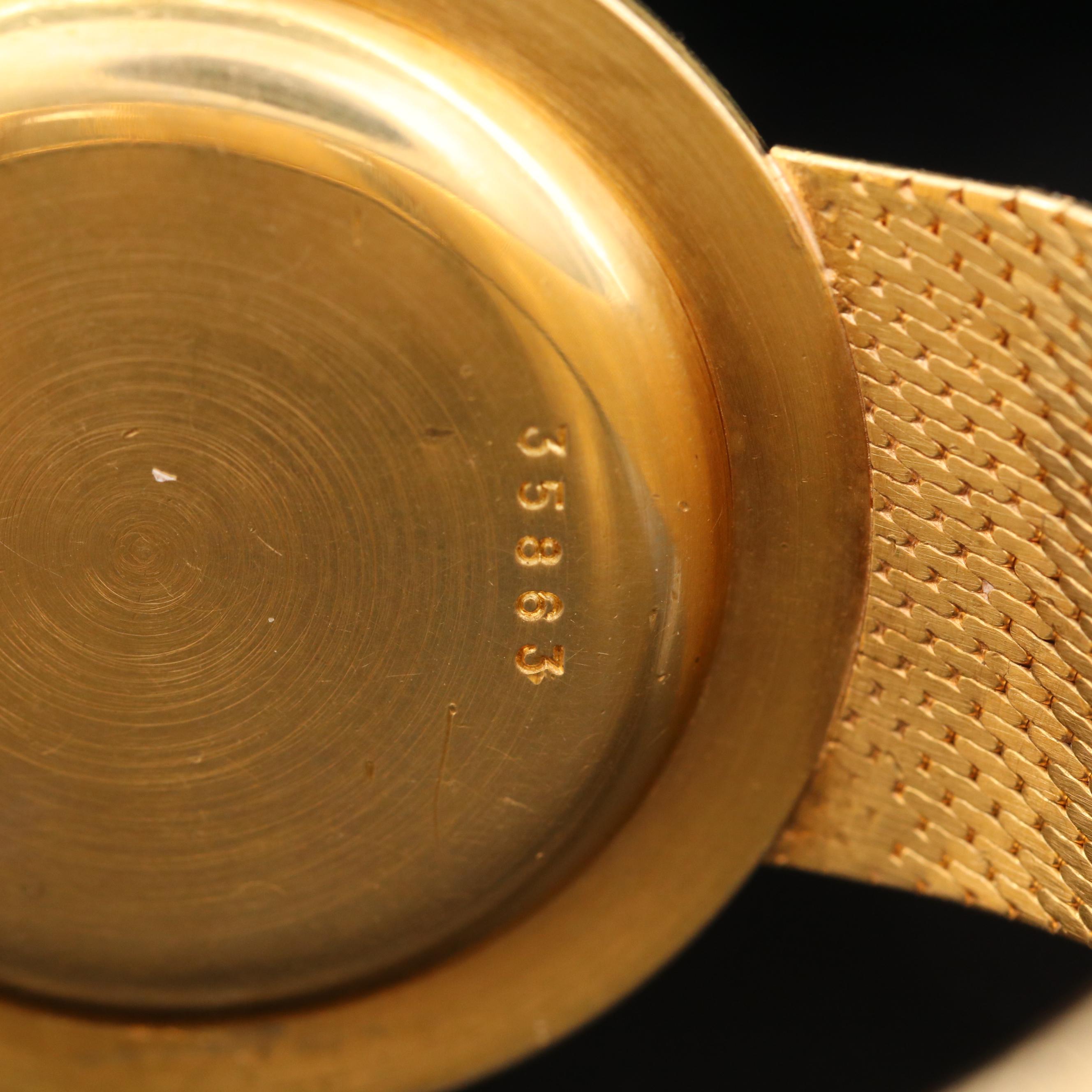 Audemars - Piquet Gubelin 18K Gold Stem Wind Watch