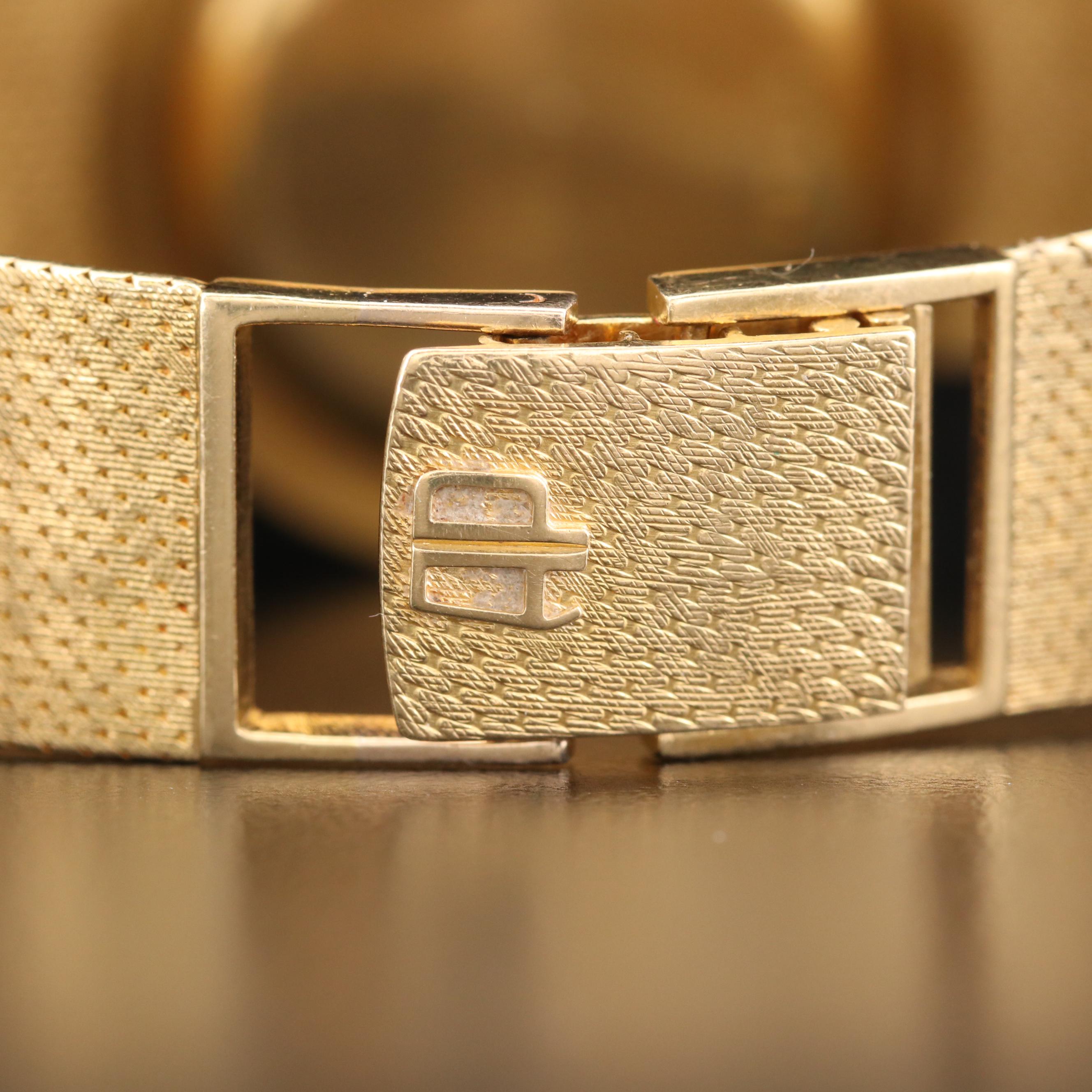 Audemars - Piquet Gubelin 18K Gold Stem Wind Watch