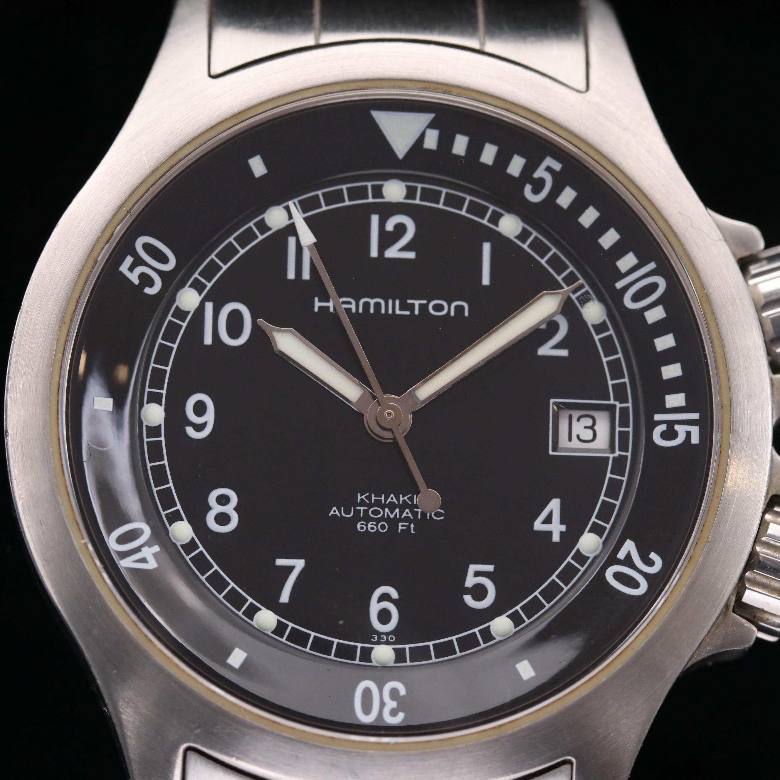 Hamilton Khaki Navy Stainless Steel Automatic Watch