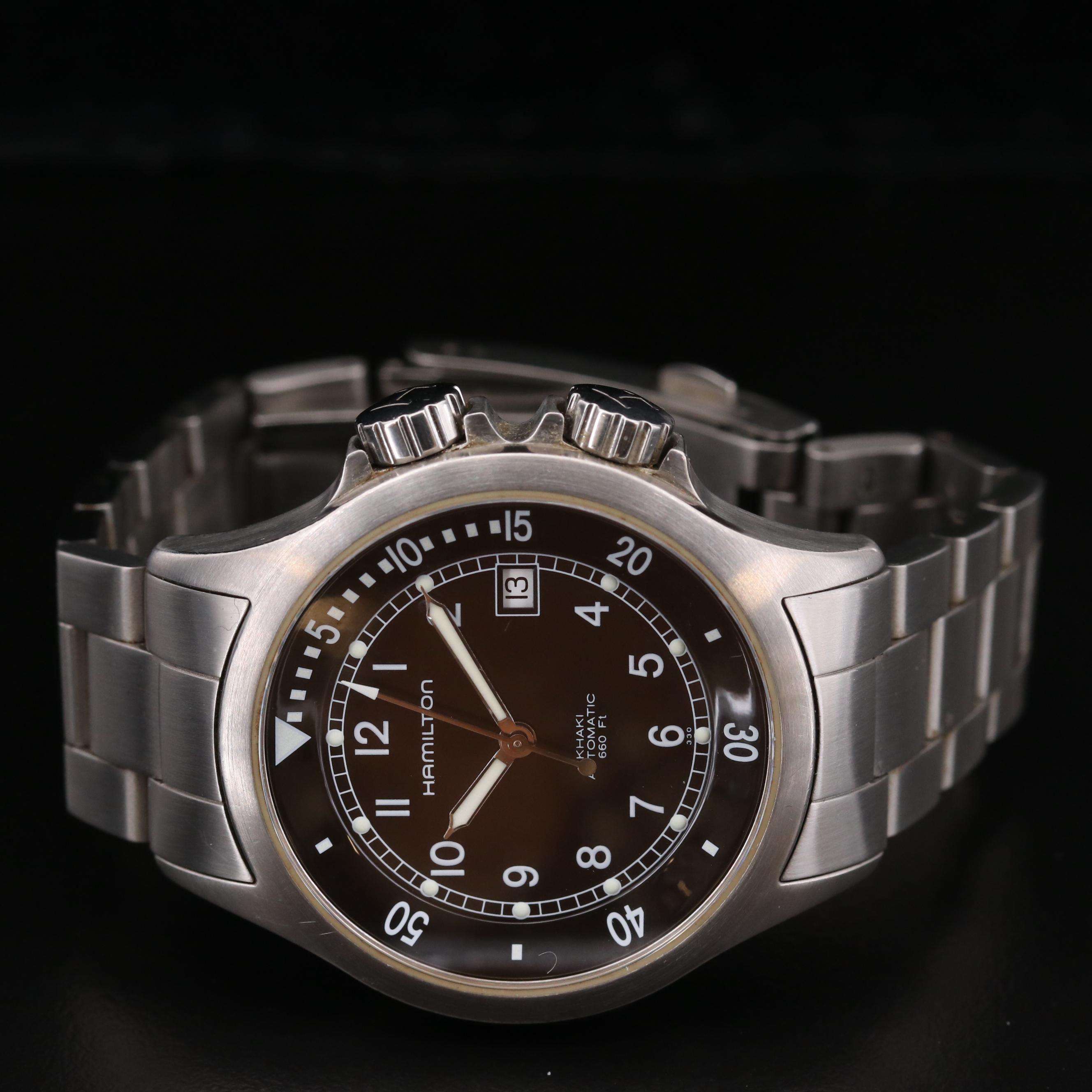 Hamilton Khaki Navy Stainless Steel Automatic Watch