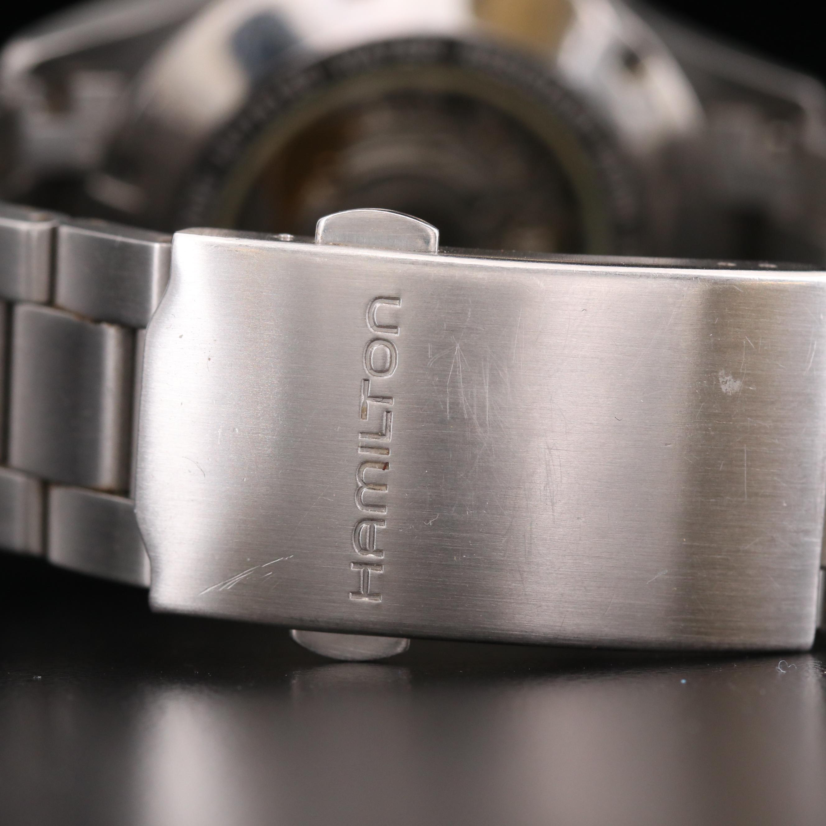 Hamilton Khaki Navy Stainless Steel Automatic Watch