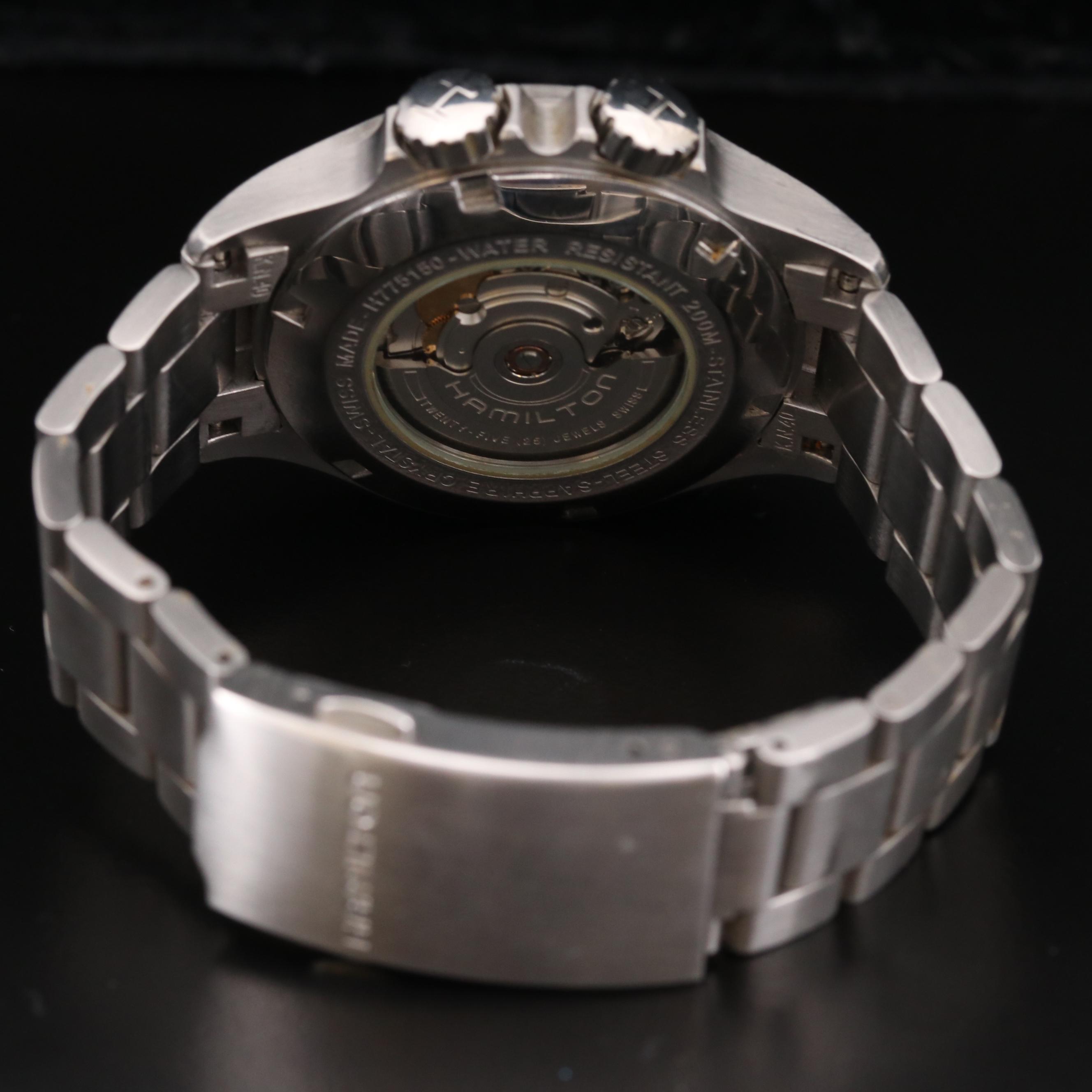 Hamilton Khaki Navy Stainless Steel Automatic Watch