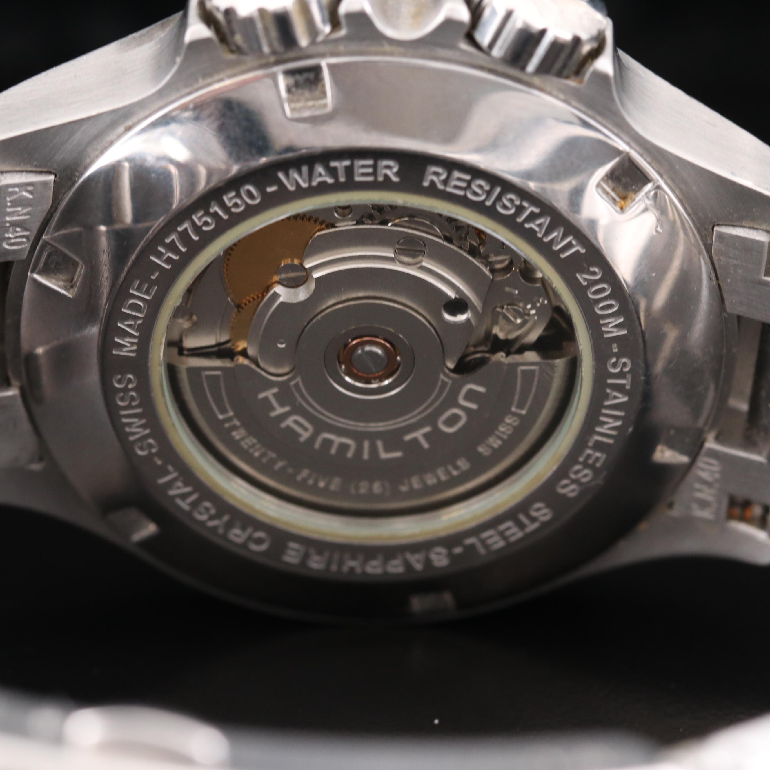 Hamilton Khaki Navy Stainless Steel Automatic Watch