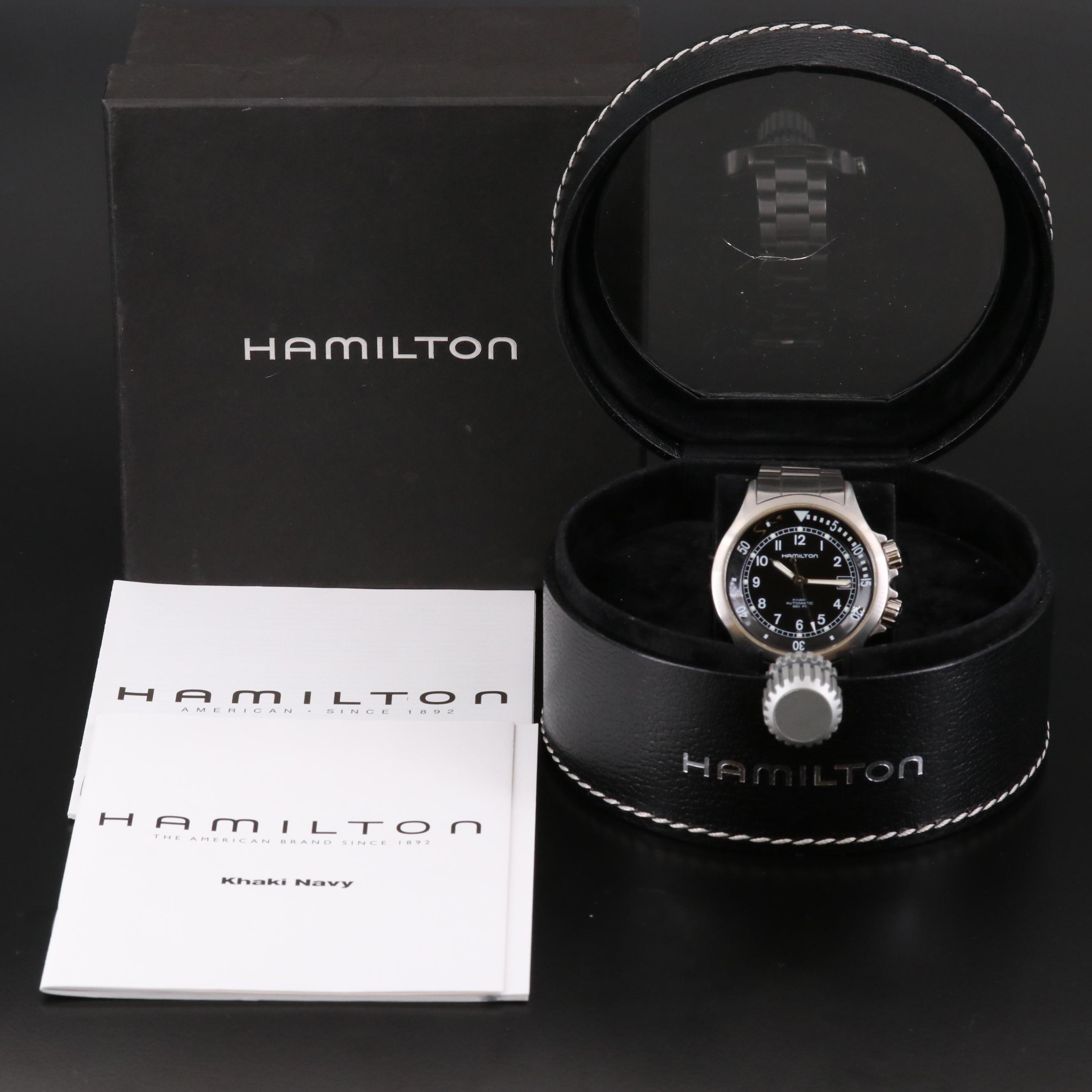 Hamilton Khaki Navy Stainless Steel Automatic Watch