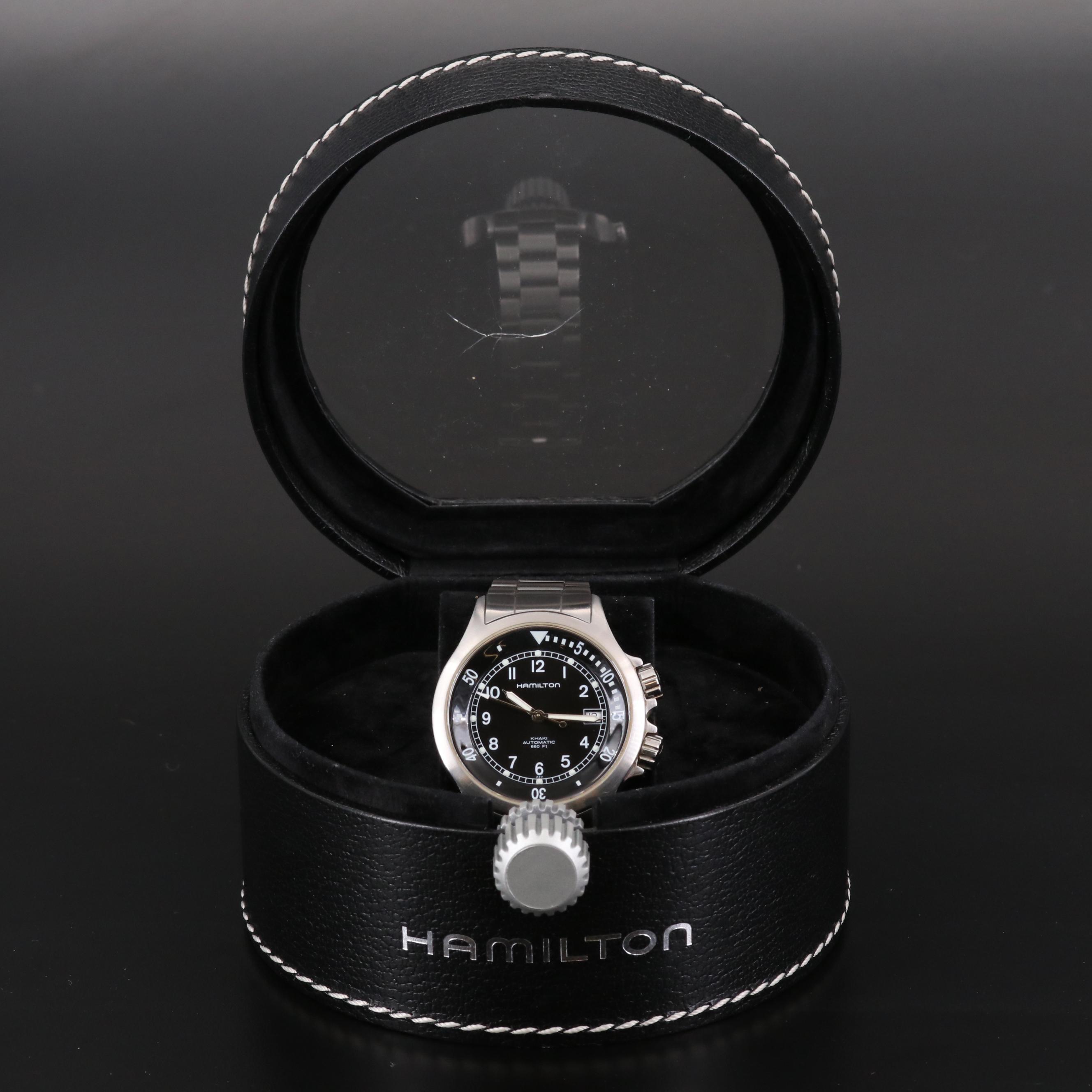 Hamilton Khaki Navy Stainless Steel Automatic Watch