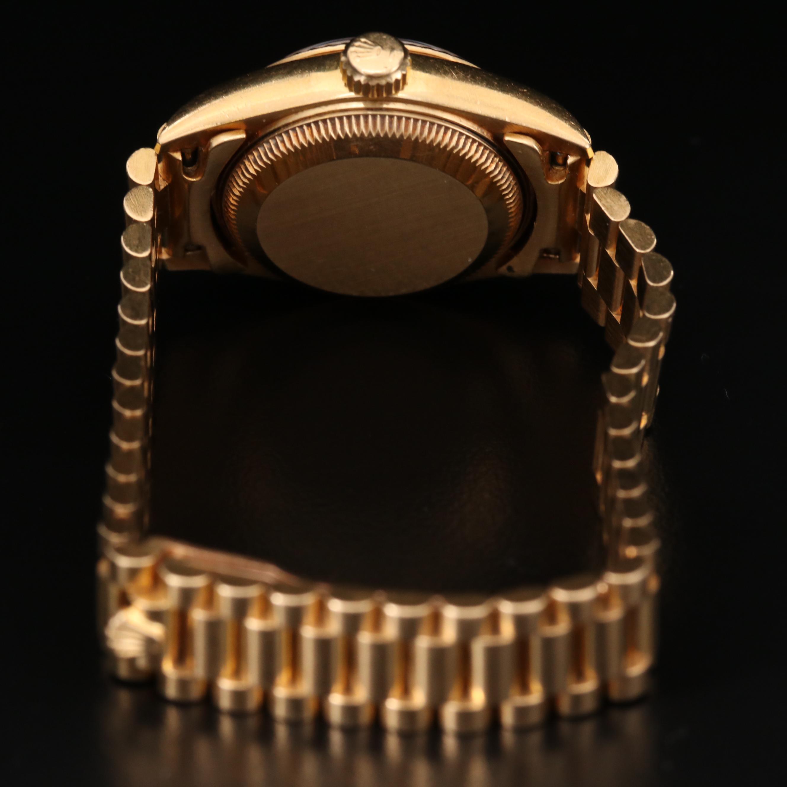 Rolex Datejust "President" 18K Gold Automatic Watch, 1995