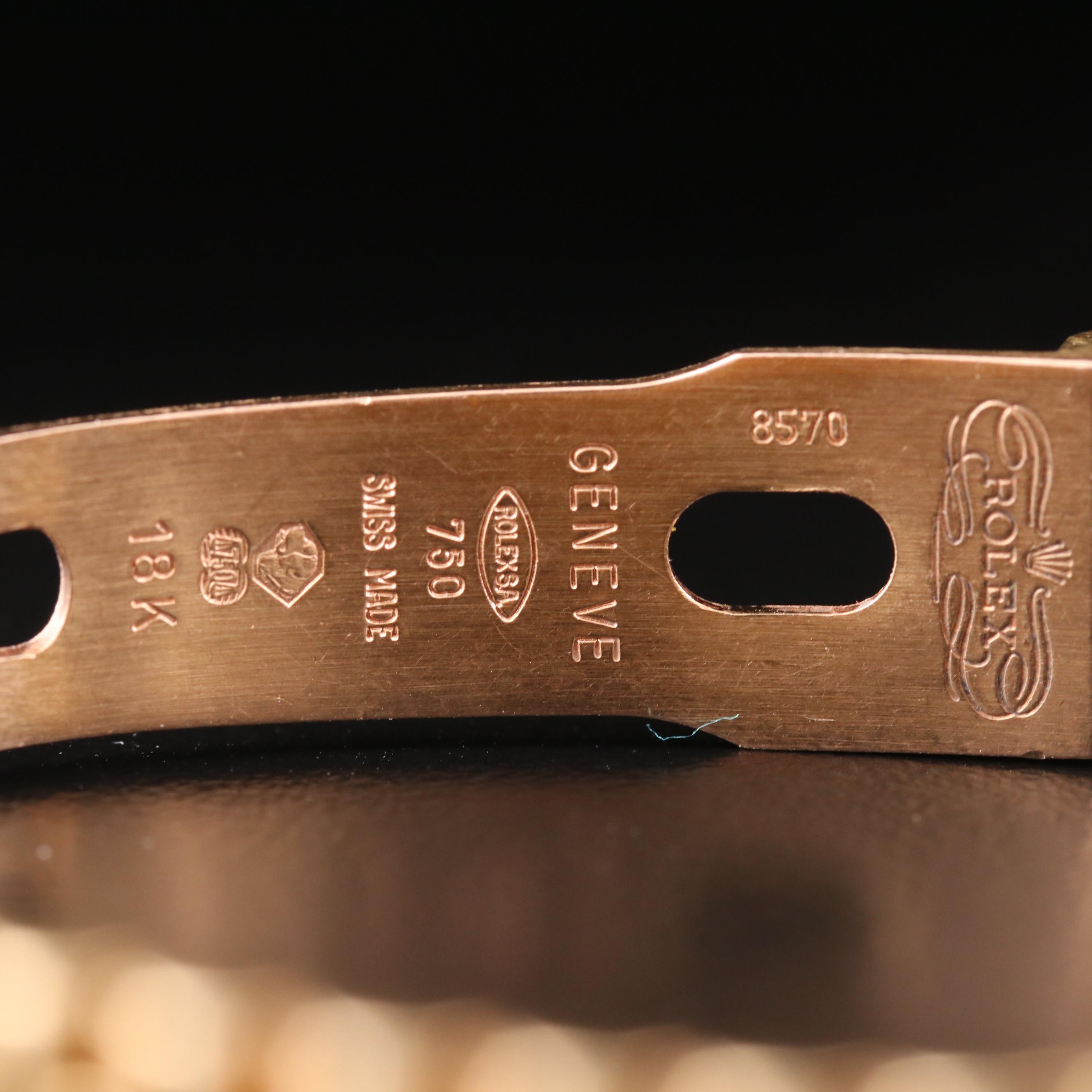 Rolex Datejust "President" 18K Gold Automatic Watch, 1995