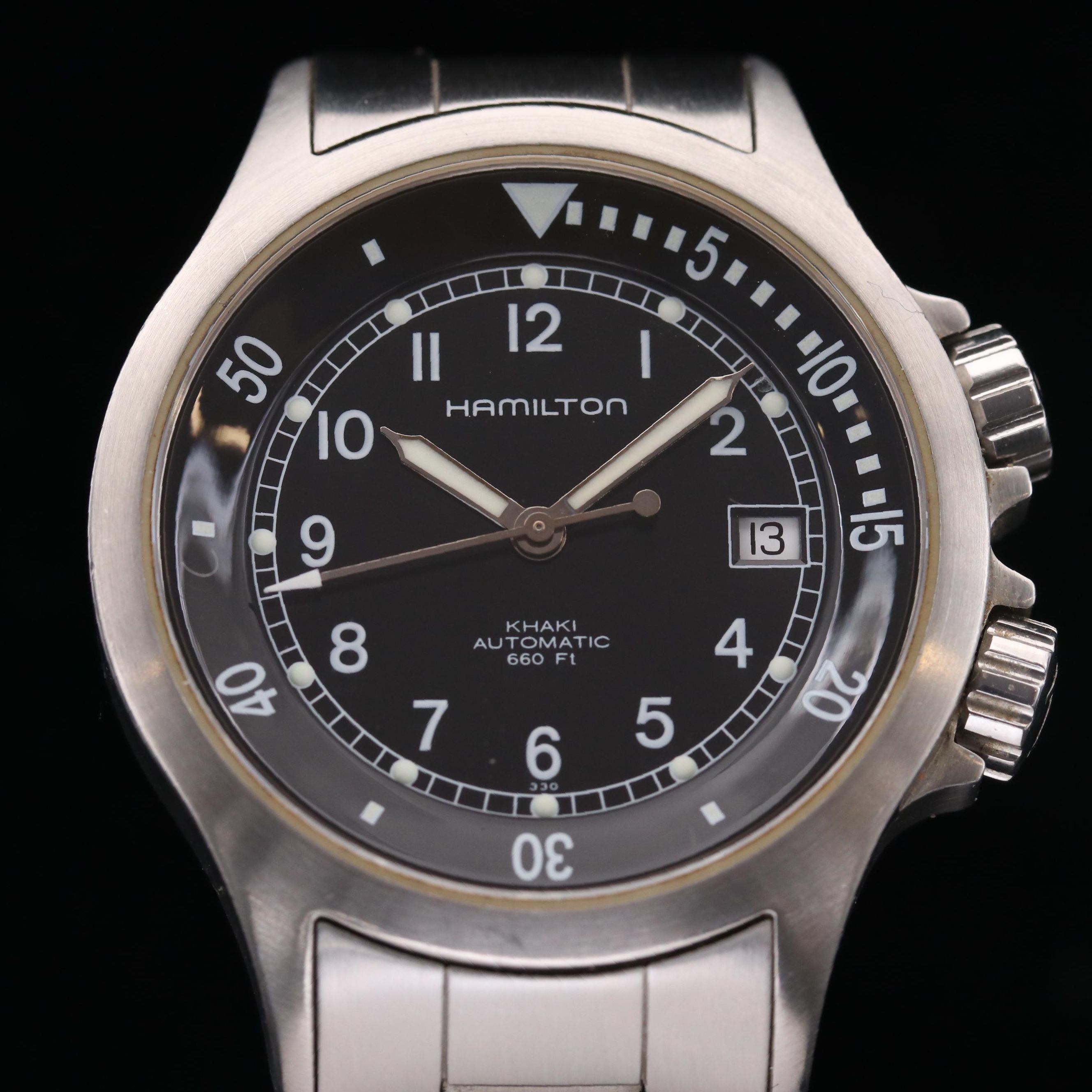Hamilton Khaki Navy Stainless Steel Automatic Watch