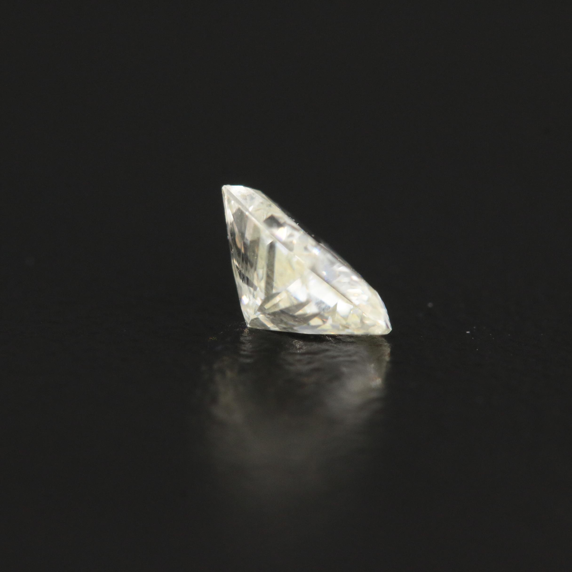 Loose 0.51 CT Octagonal Shaped Diamond Gemstone