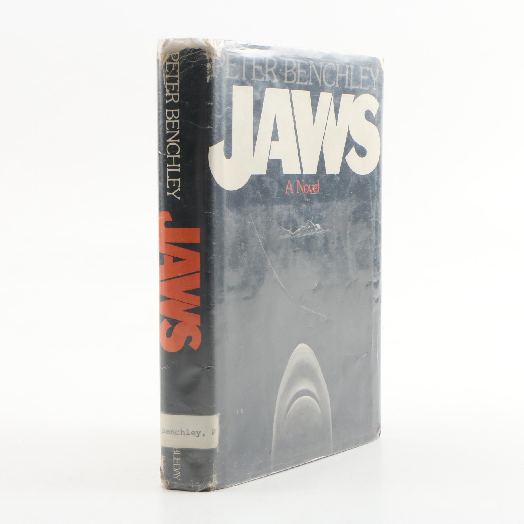 First Edition "Jaws" by Peter Benchley, 1974