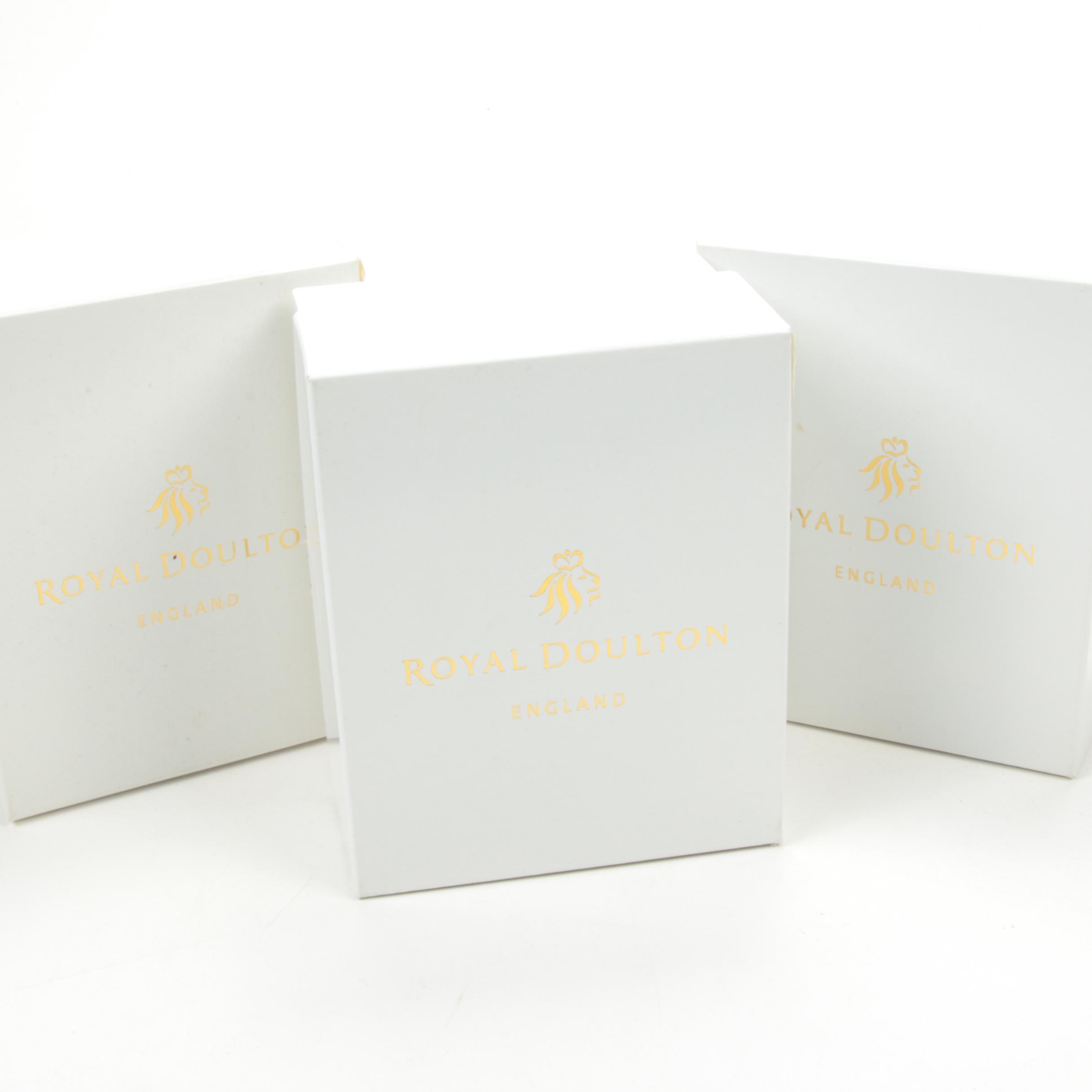 Royal Doulton "The Violinist" and Other Bunnykins Porcelain Figurines