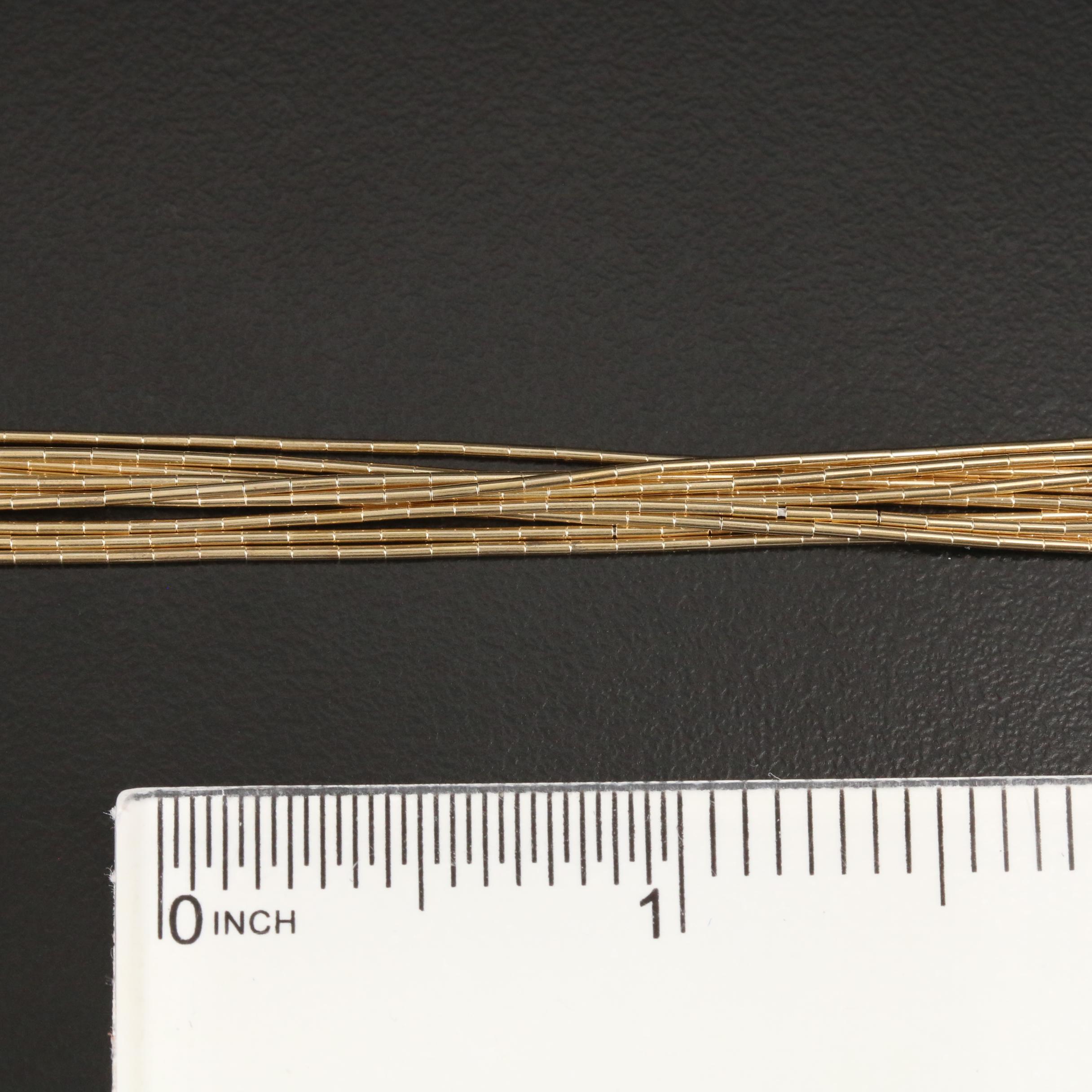 Southwestern Style Sterling Silver Liquid Silver Necklace