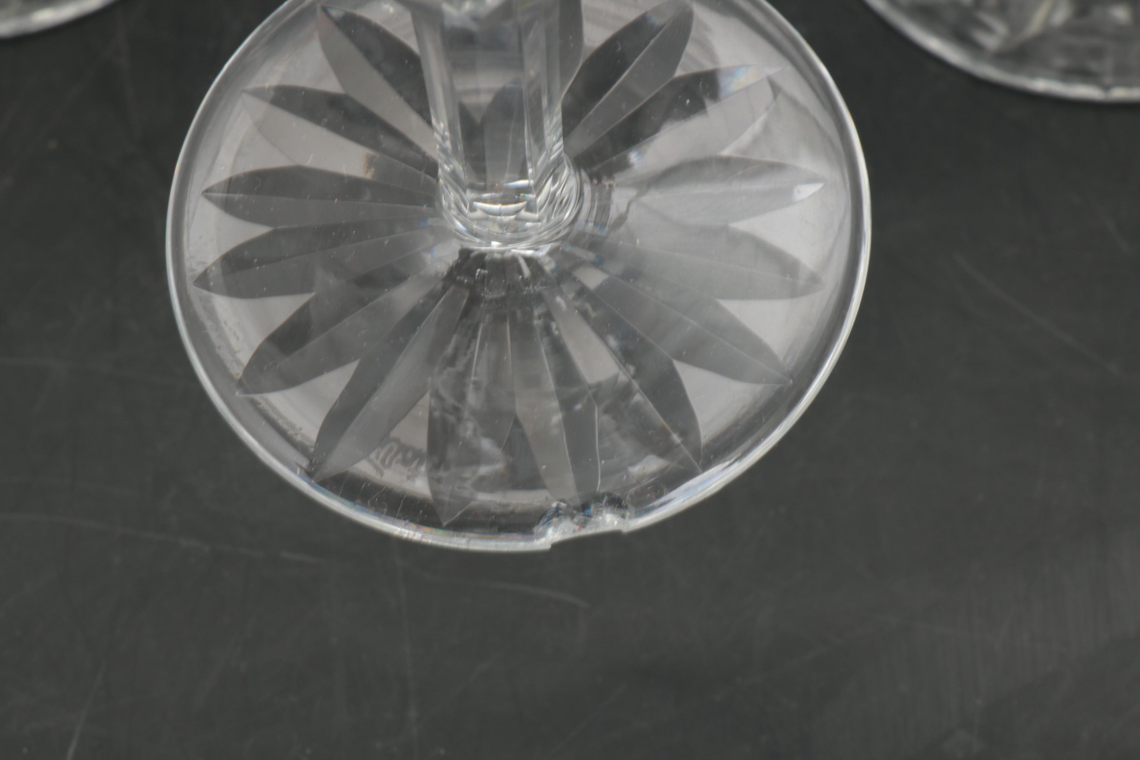 Waterford Crystal "Powerscourt" White Wine and Cordial Stemware