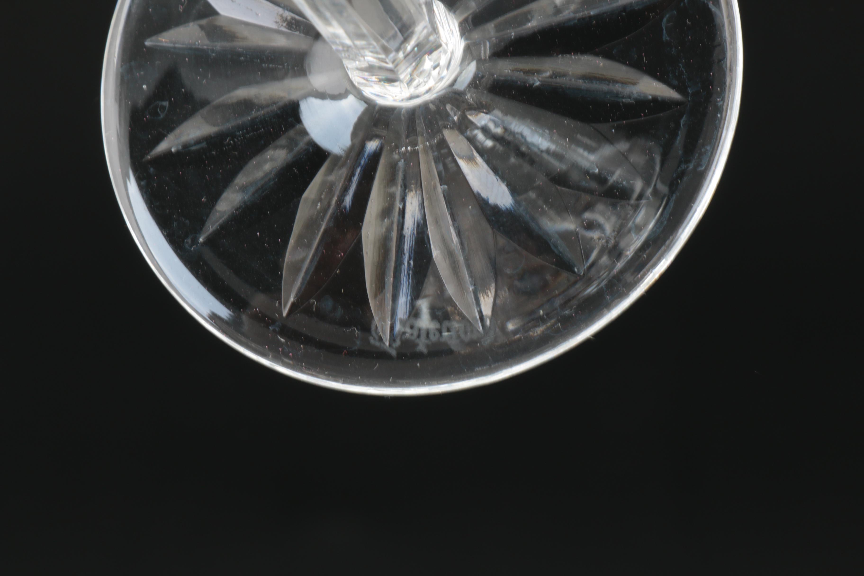 Waterford Crystal "Powerscourt" White Wine and Cordial Stemware