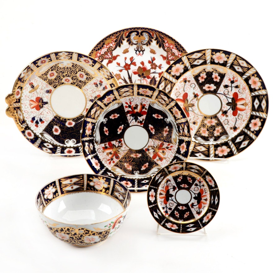 Royal Crown Derby and Regency Period Derby "Imari" Tableware