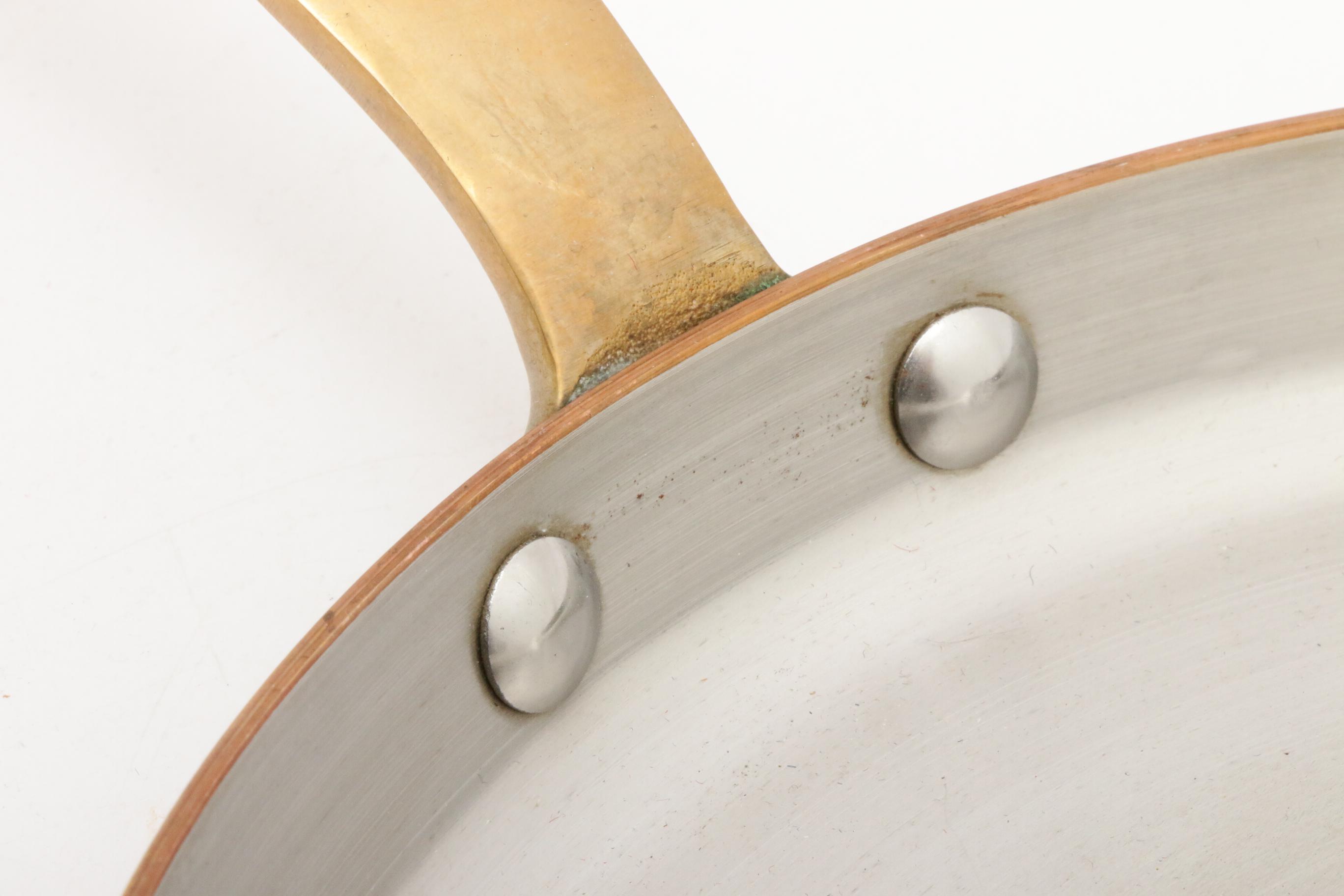 Mauviel Copper Crepe Pan with Tin Lining