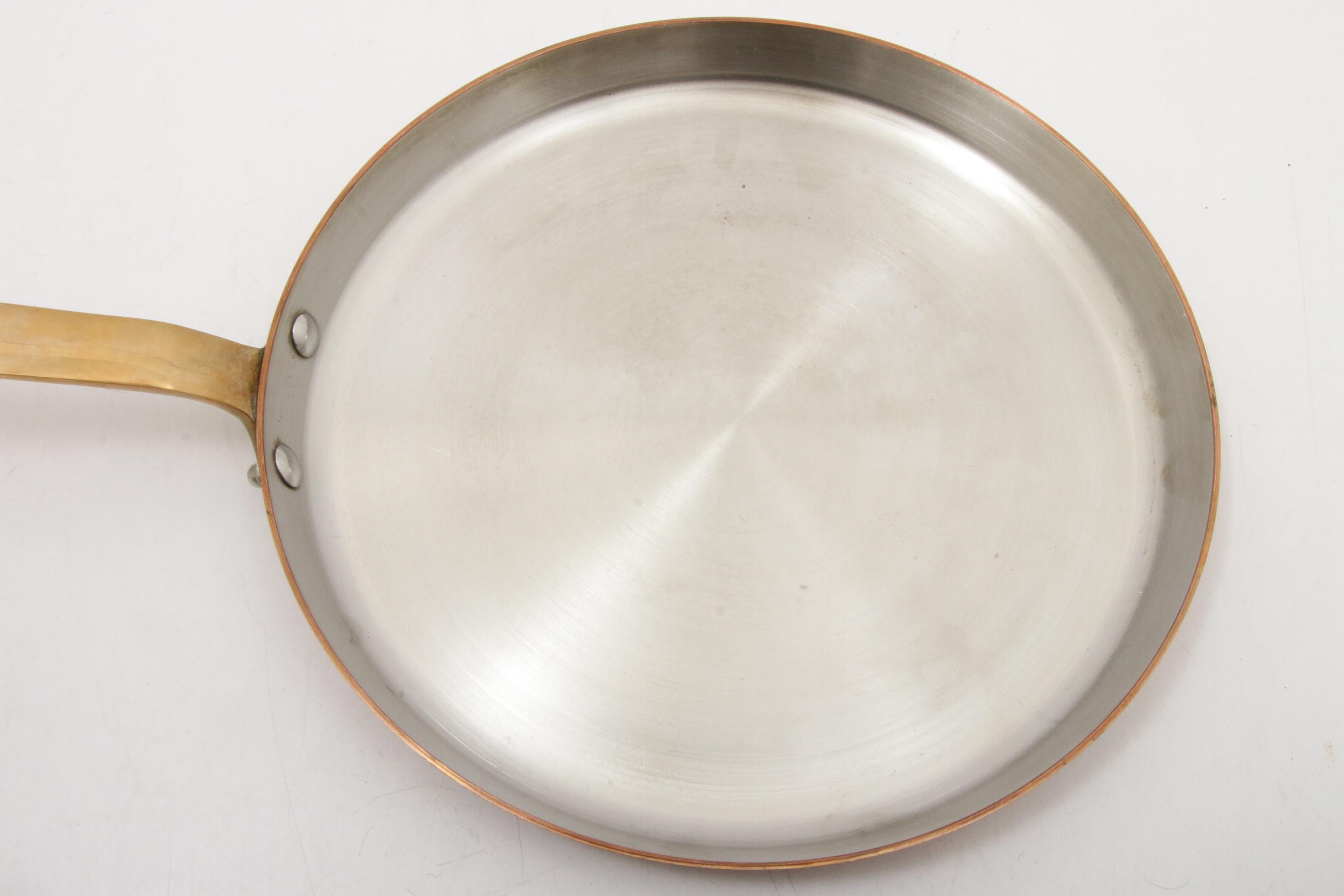 Mauviel Copper Crepe Pan with Tin Lining