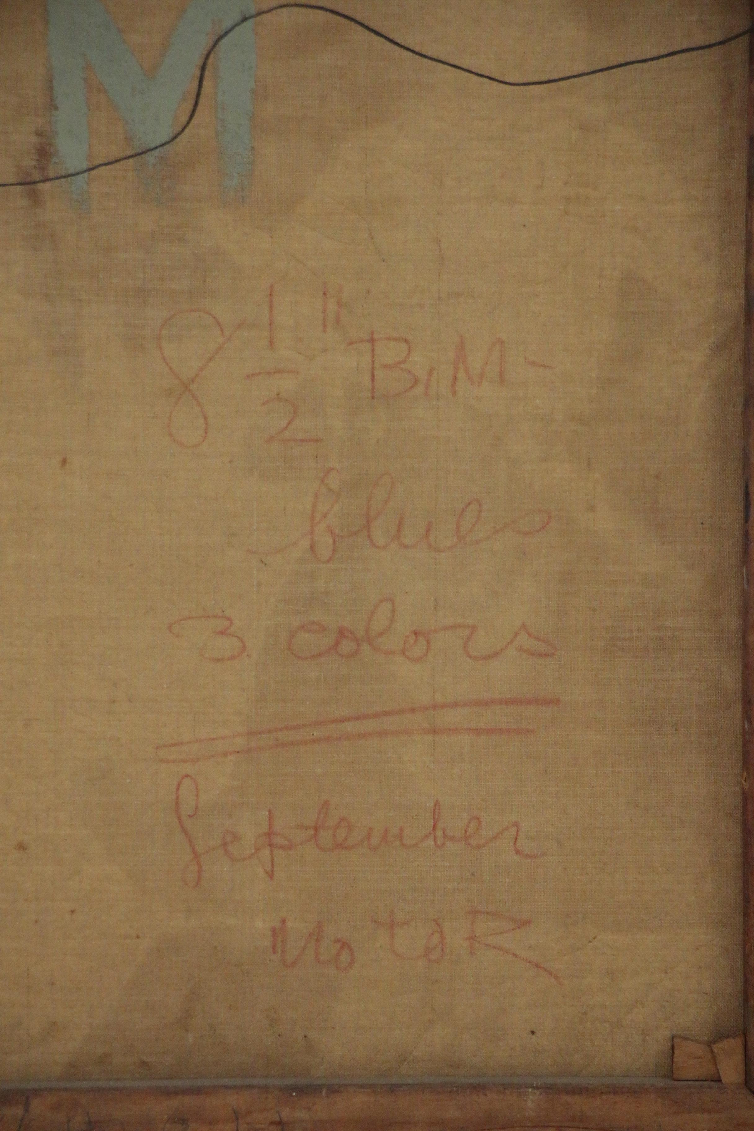 Robert Robinson Preliminary Oil Illustration with 1934 "Motor" Magazine