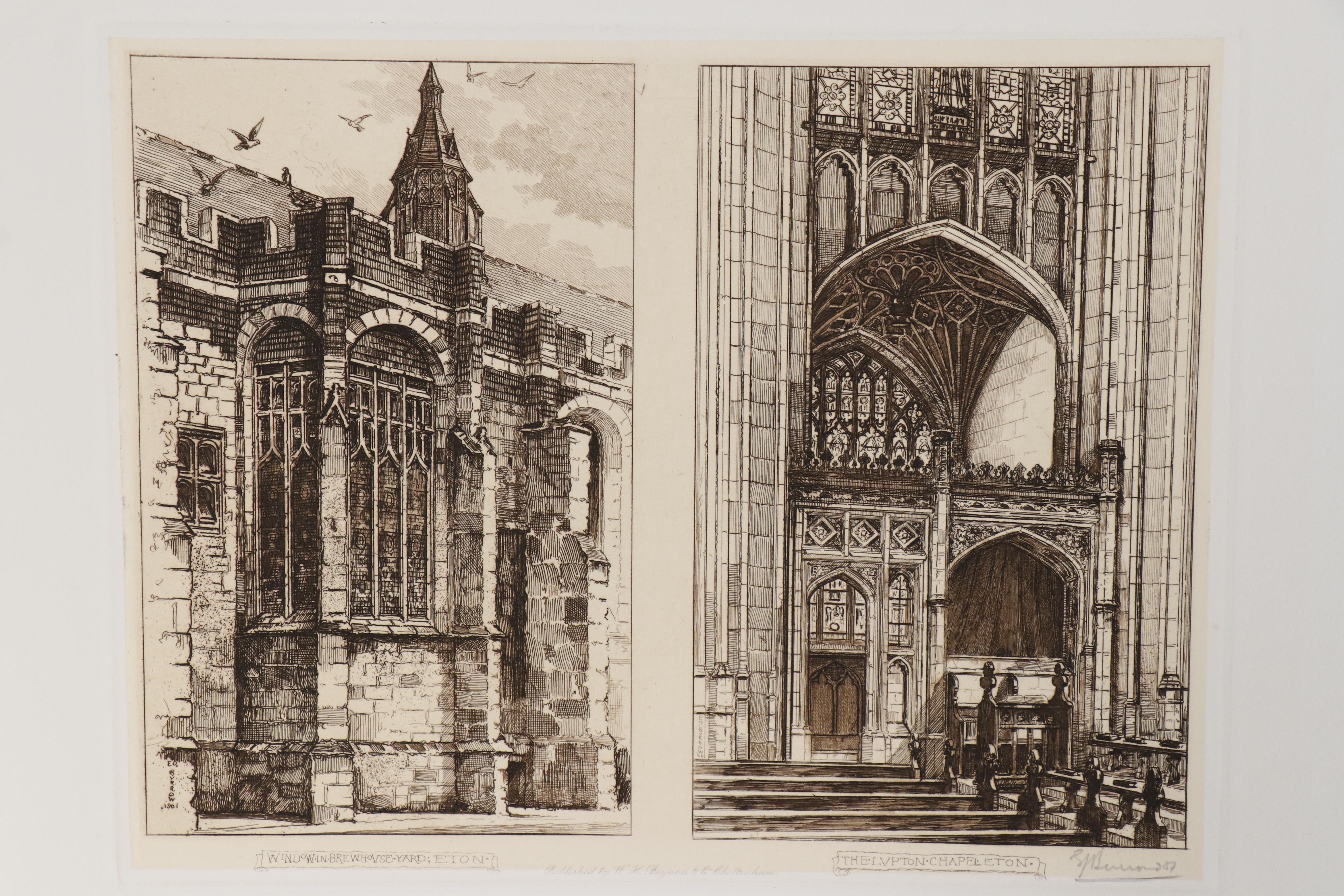 "The Eaton College Portfolio" by Edward J. Burrow, Early 20th Century