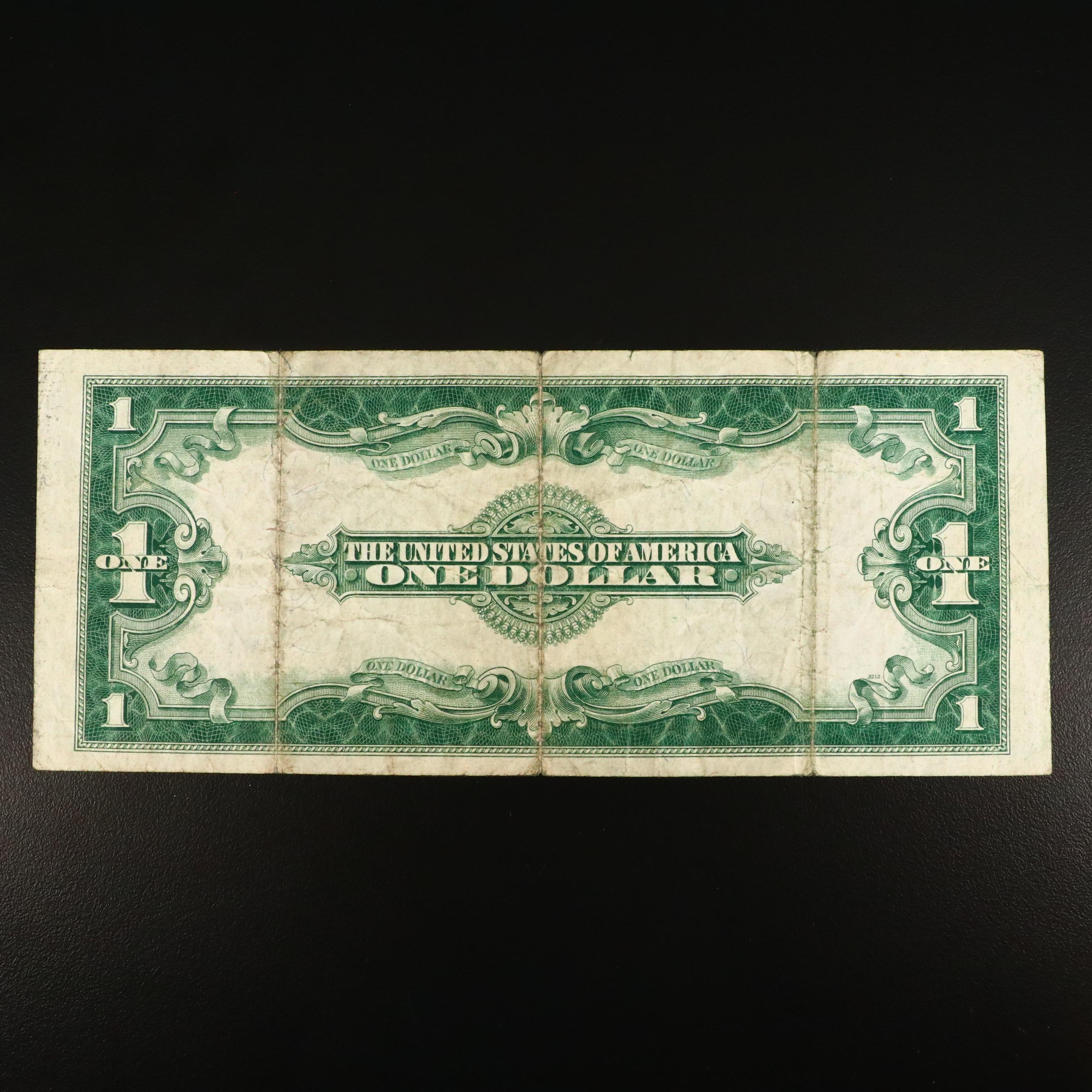 Set of Five Large Format Obsolete Antique U.S. Banknotes