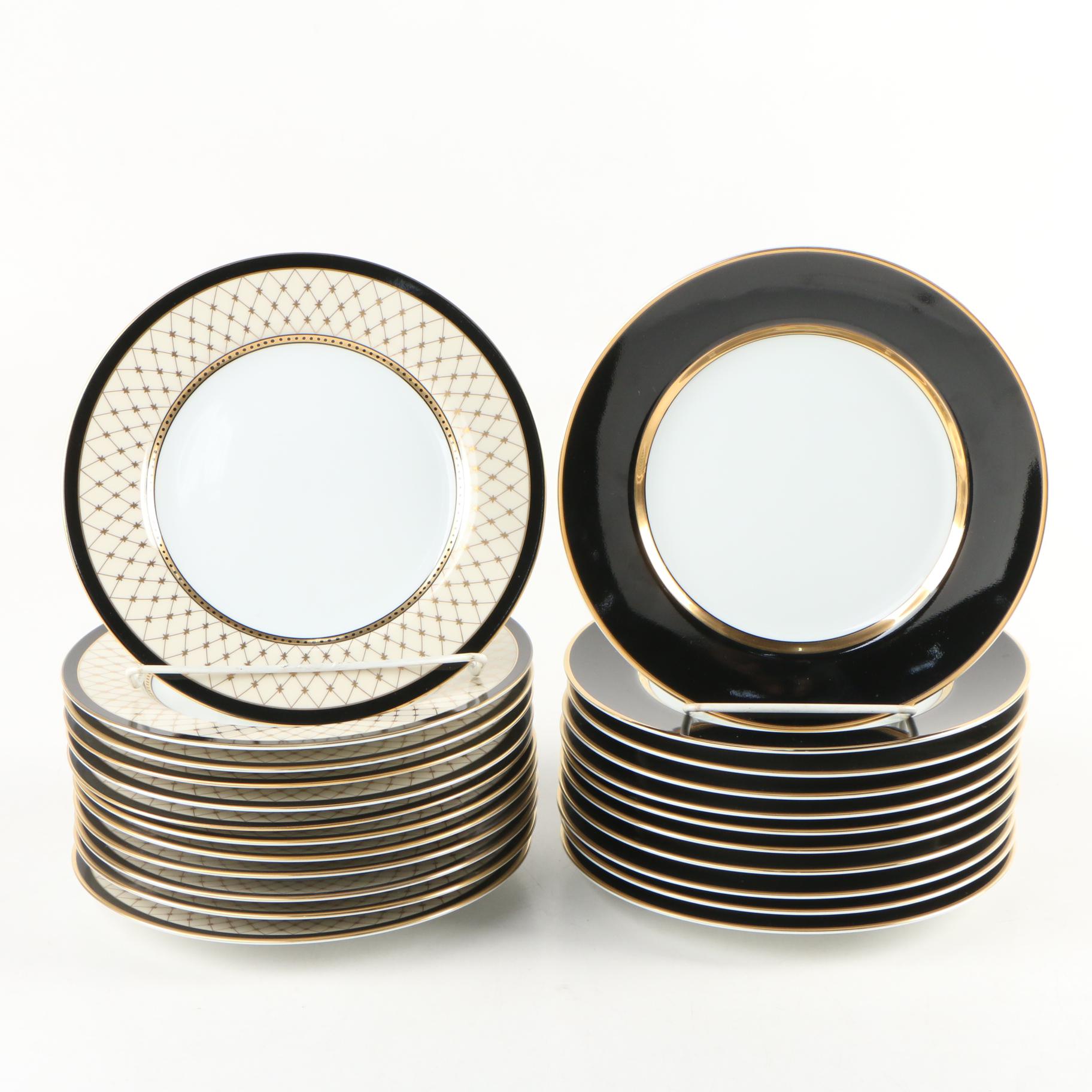 Fitz & Floyd "Renaissance" and "Chaumont" Porcelain Dinnerware