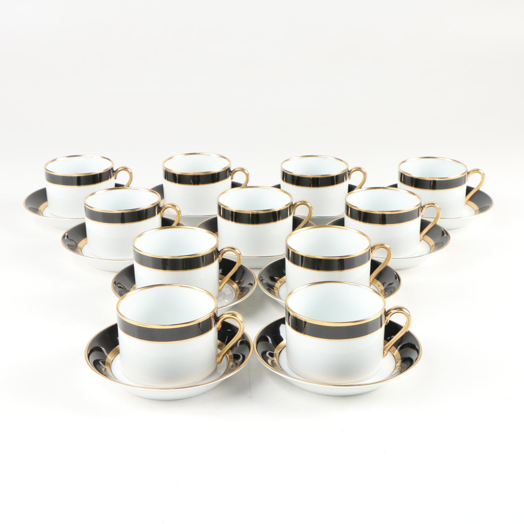 Fitz & Floyd "Renaissance" and "Chaumont" Porcelain Dinnerware