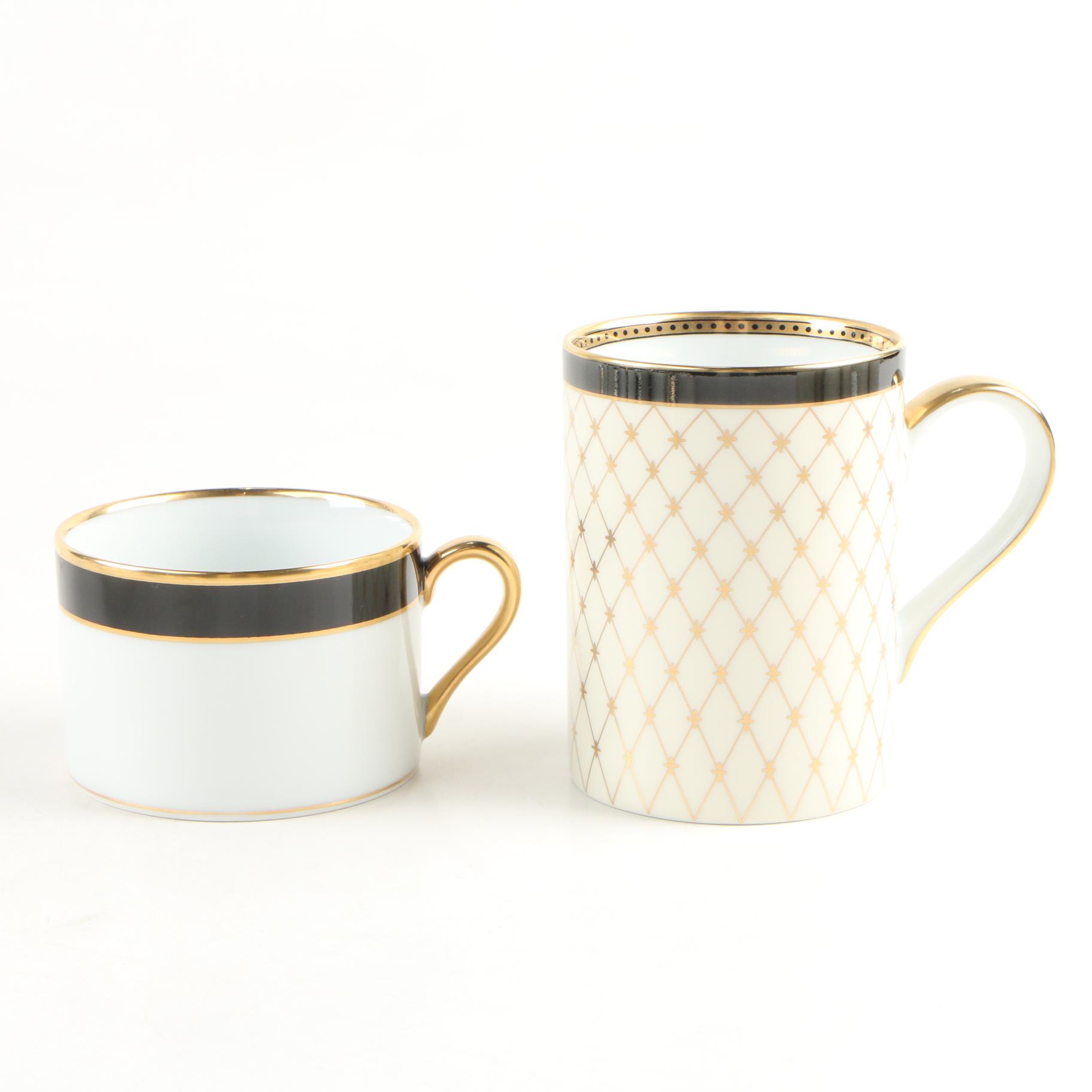 Fitz & Floyd "Renaissance" and "Chaumont" Porcelain Dinnerware