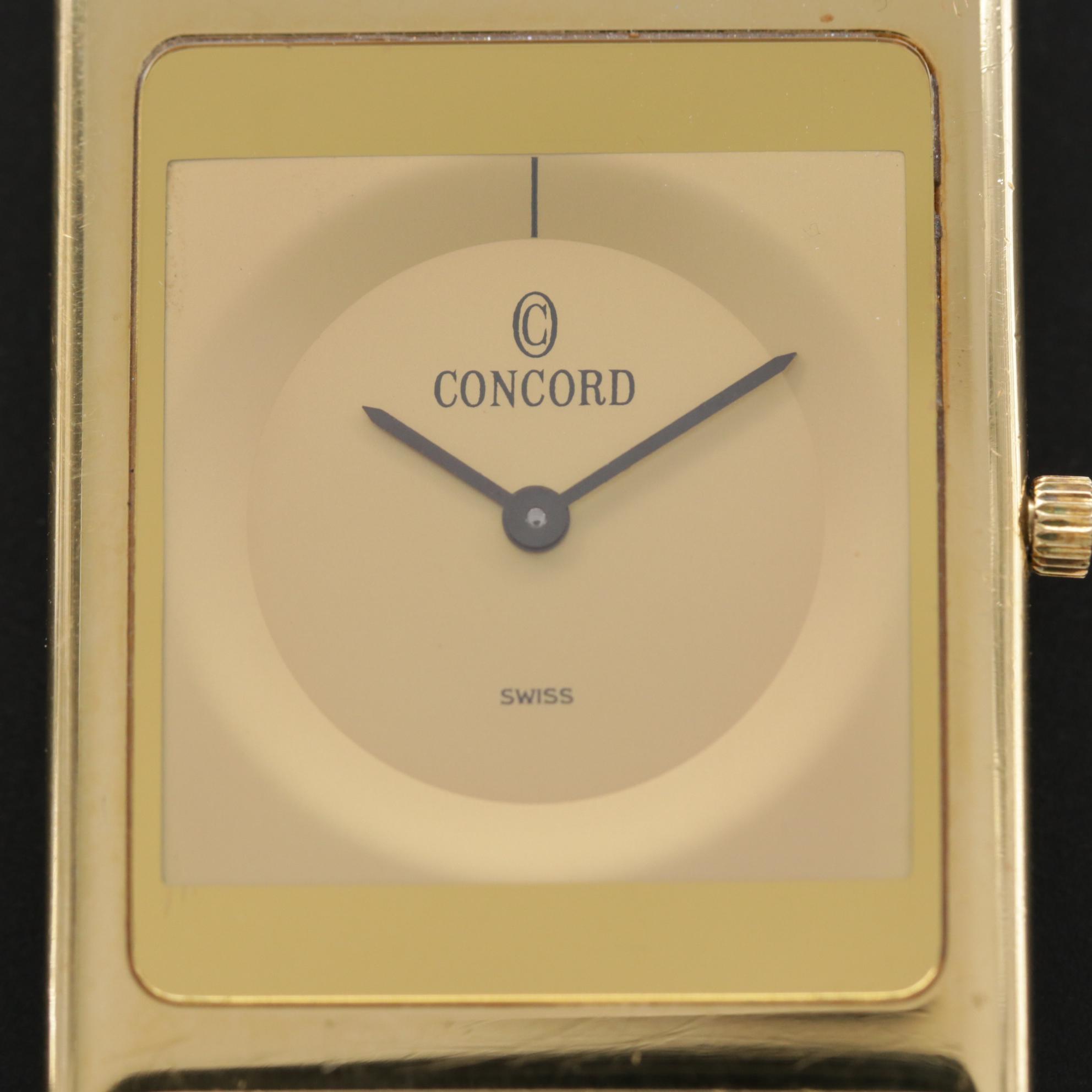 Concord Delirium 18K Gold Quartz Watch