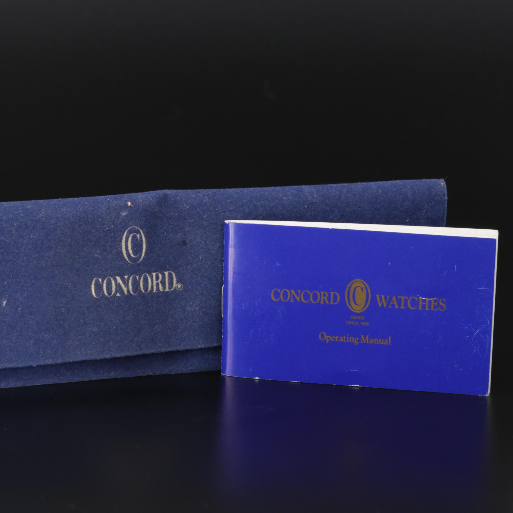 Concord Delirium 18K Gold Quartz Watch