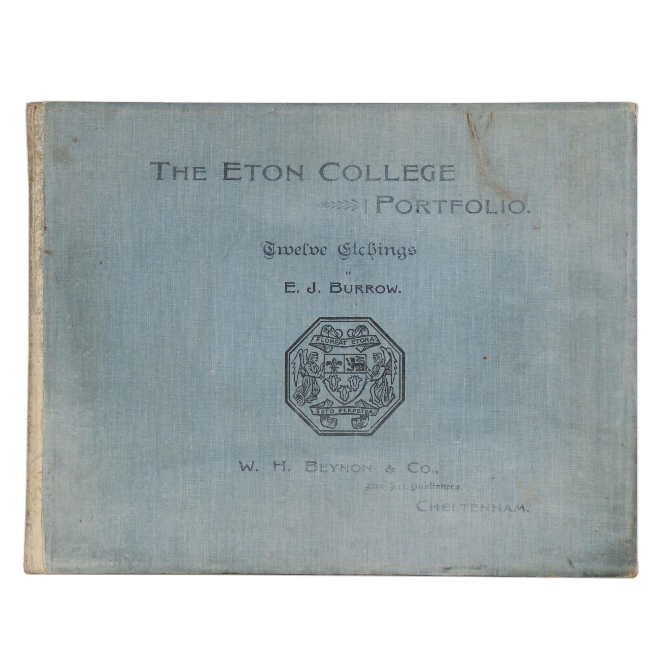 "The Eaton College Portfolio" by Edward J. Burrow, Early 20th Century