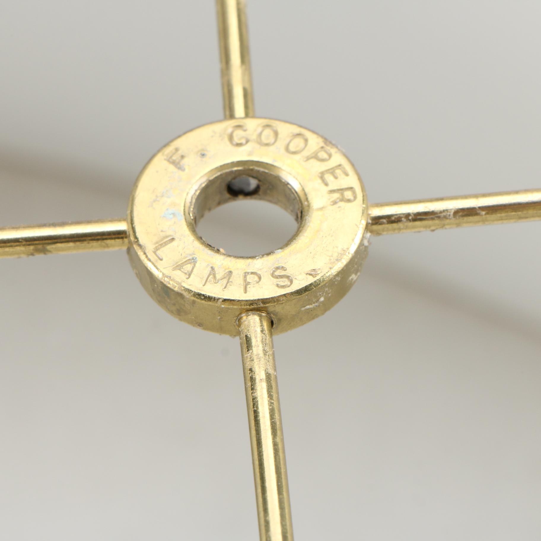 Frederick Cooper Bronze Flying Geese Table Lamp