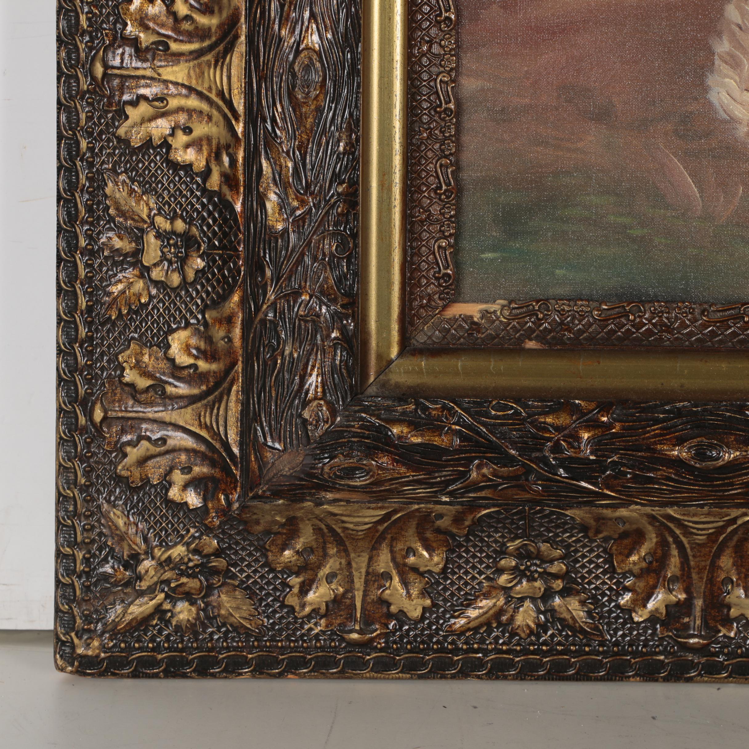 Oil Painting after Thomas Gainsborough "The Blue Boy"