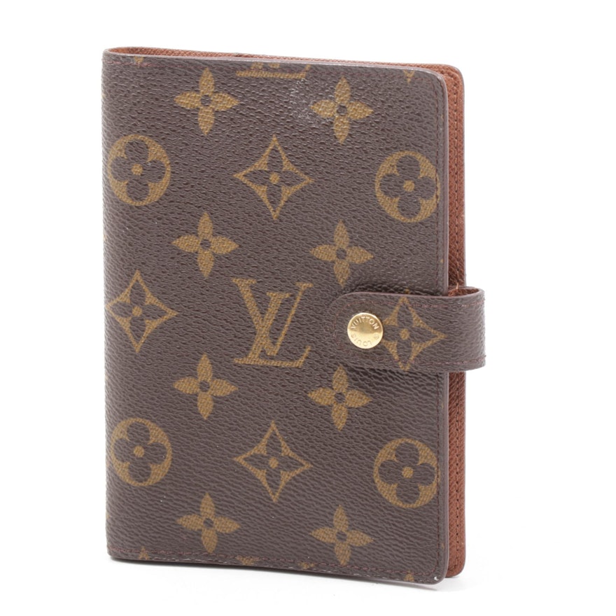 Louis Vuitton Monogram Coated Canvas Planner and Card Case