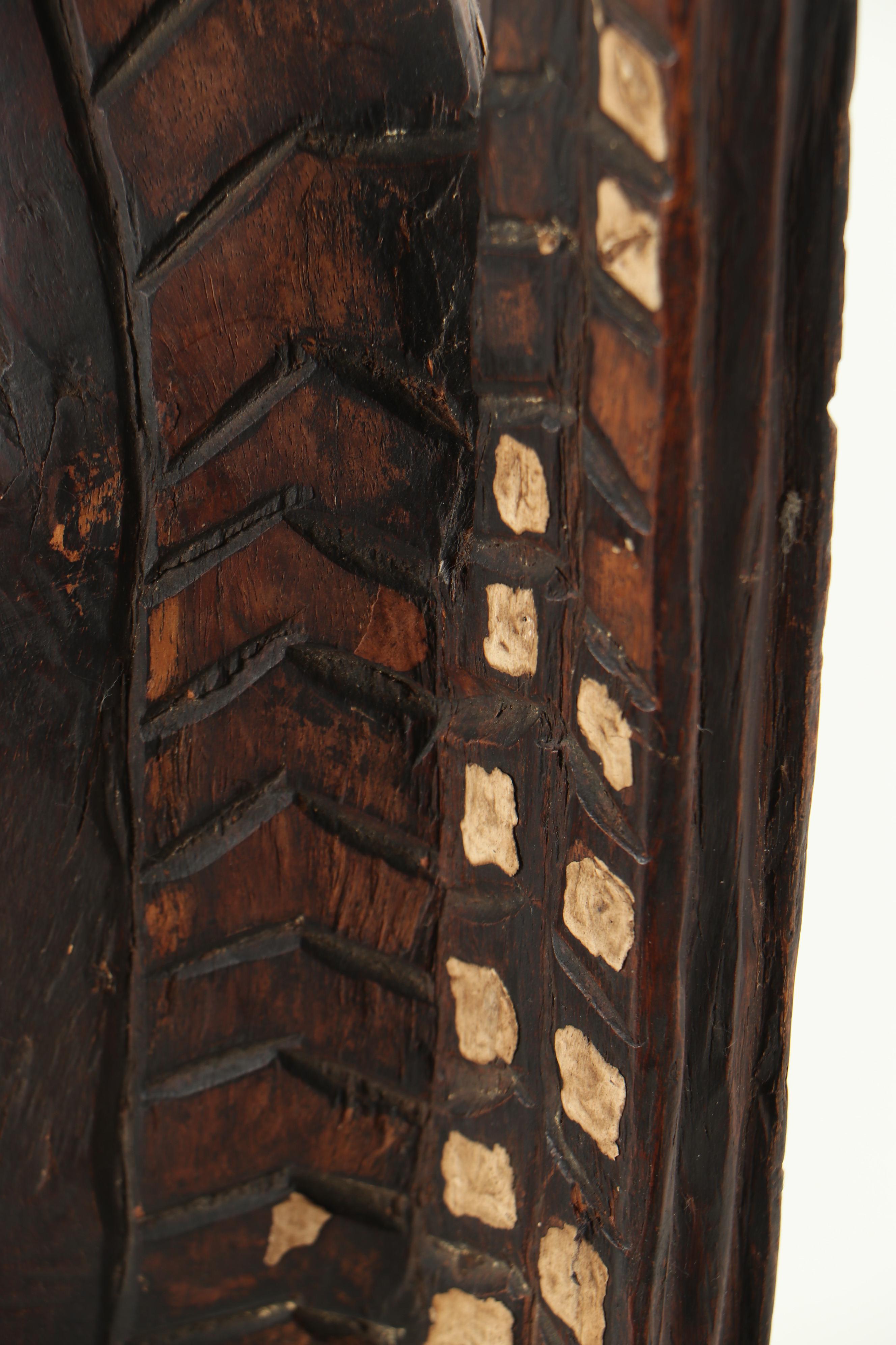 Senufo Style Bird (Sejen) Wooden Sculpture