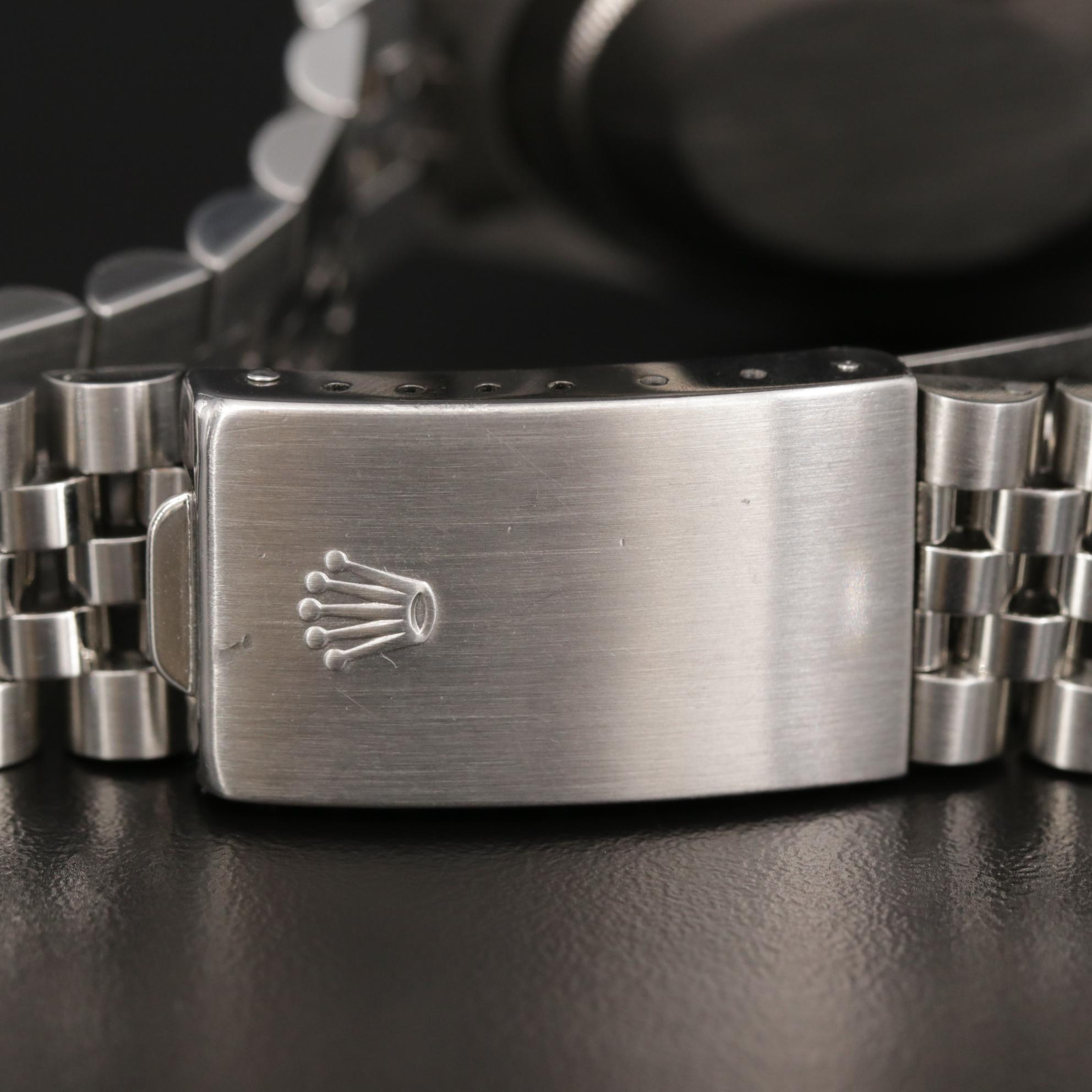 Vintage Rolex GMT Master 1675 Pepsi Bezel Stainless Steel Watch, 1978