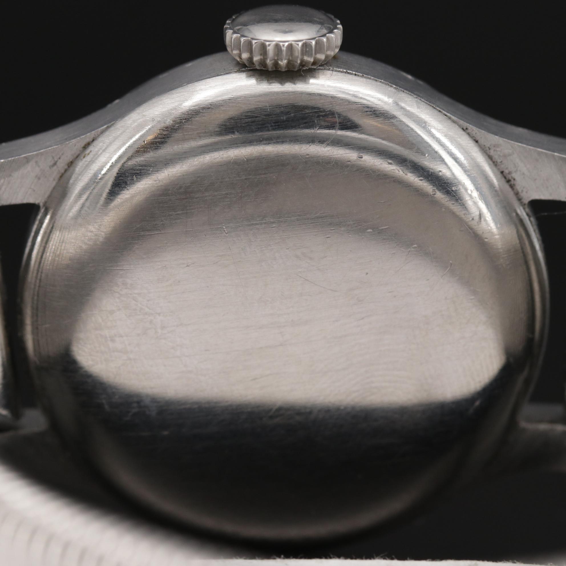 Vintage Longines WWII Military Stem Wind Watch, 1943