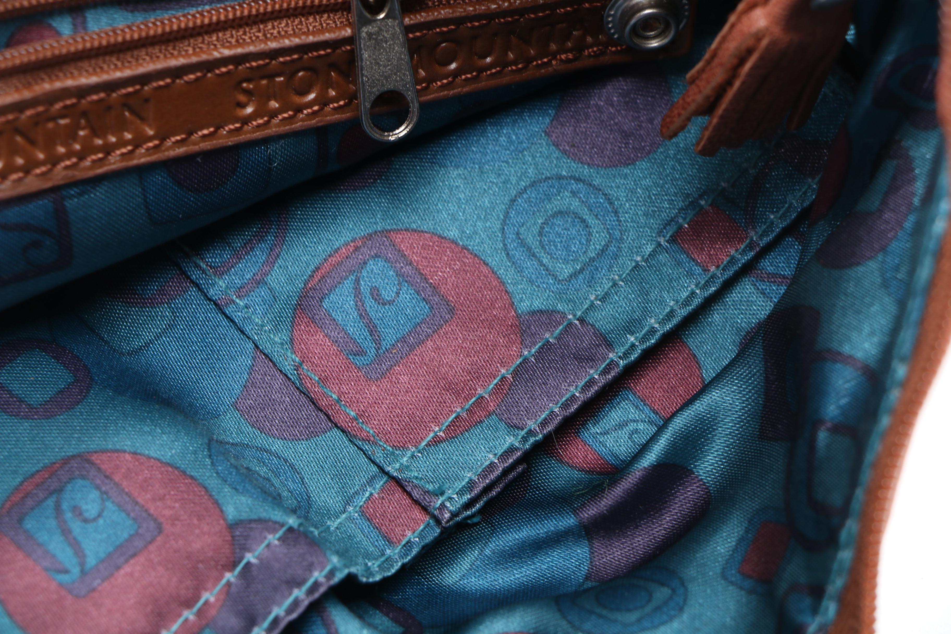 AmeriBag Sling Bag and Stone Mountain Shoulder Bag in Grained Leather