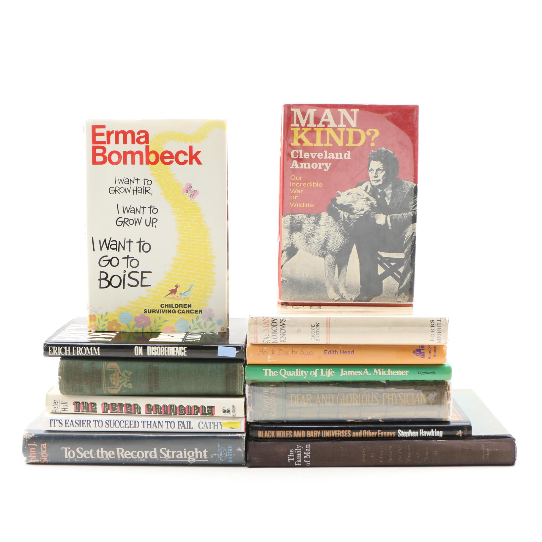 Nonfiction Books including Signed "Man Kind?", "I Want to Grow Hair" and More