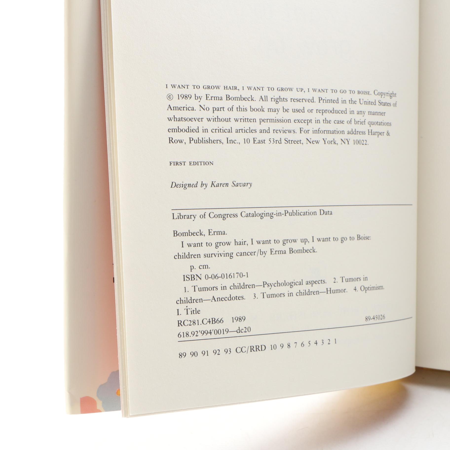 Nonfiction Books including Signed "Man Kind?", "I Want to Grow Hair" and More