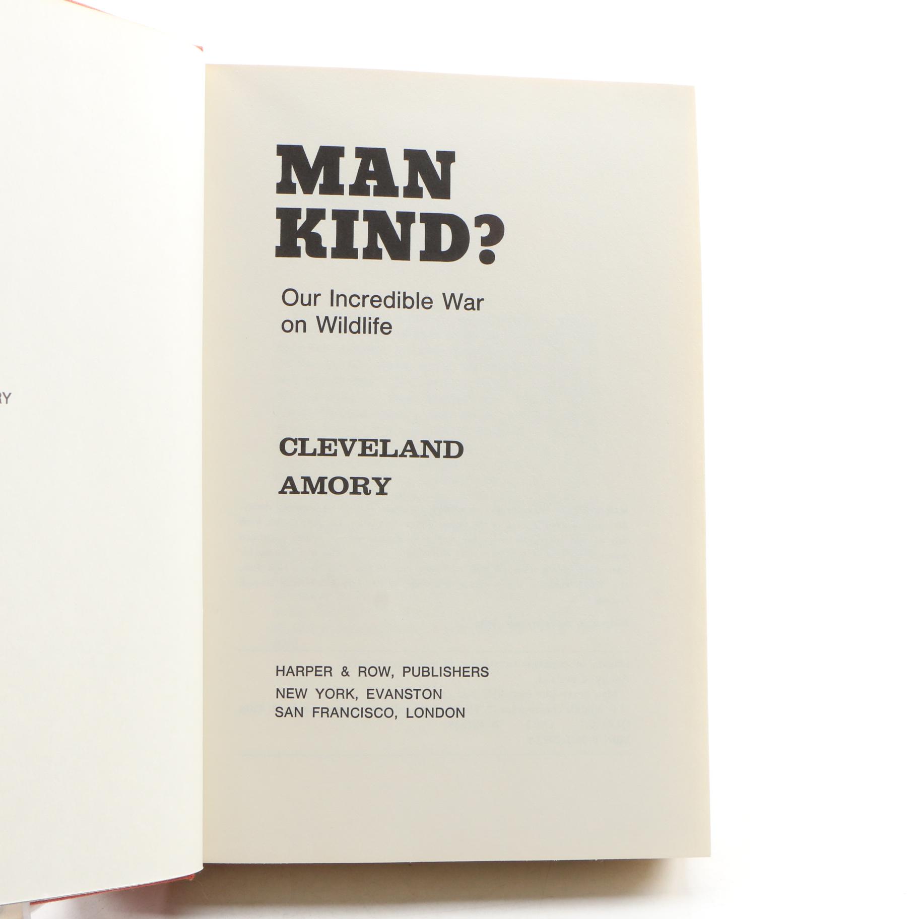 Nonfiction Books including Signed "Man Kind?", "I Want to Grow Hair" and More