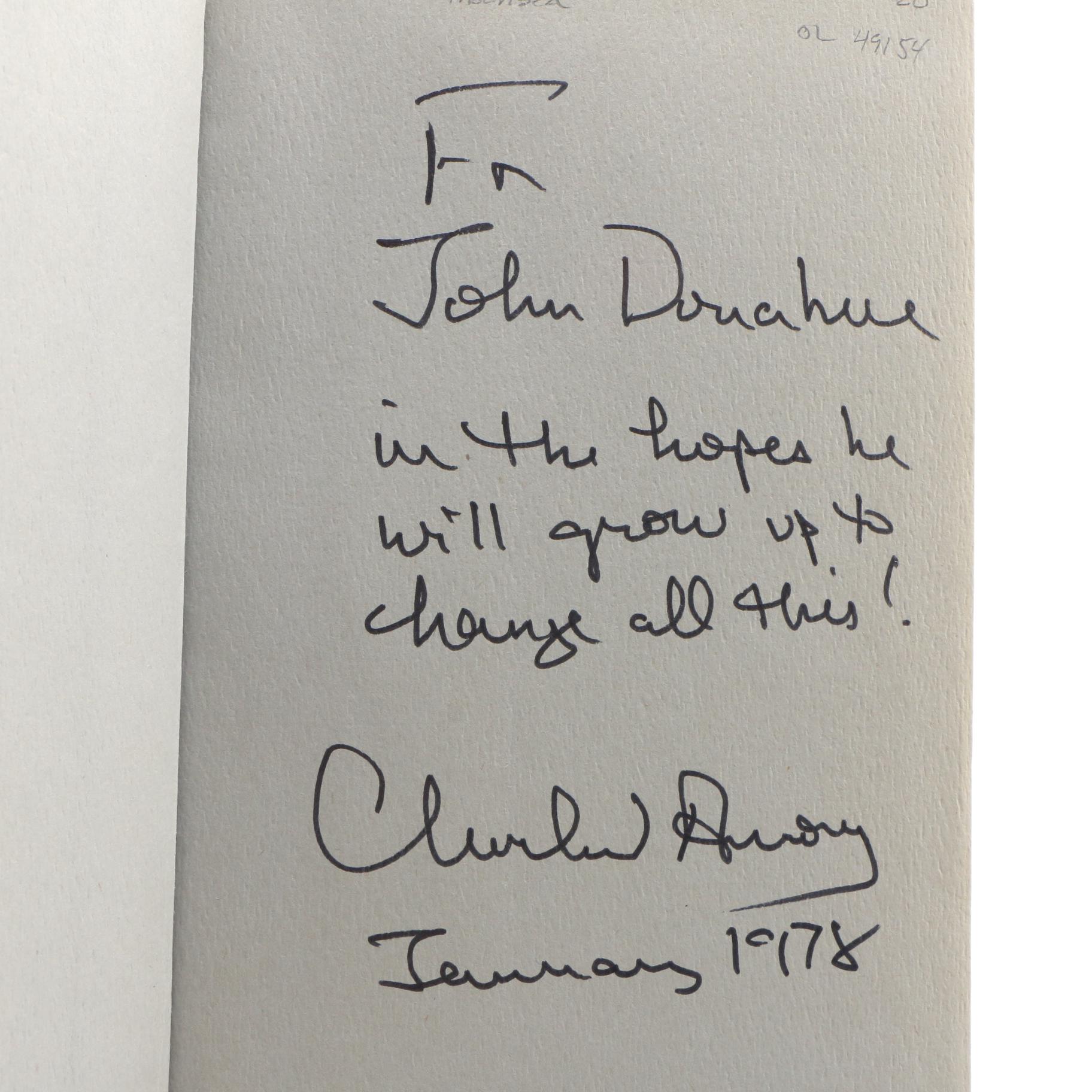 Nonfiction Books including Signed "Man Kind?", "I Want to Grow Hair" and More